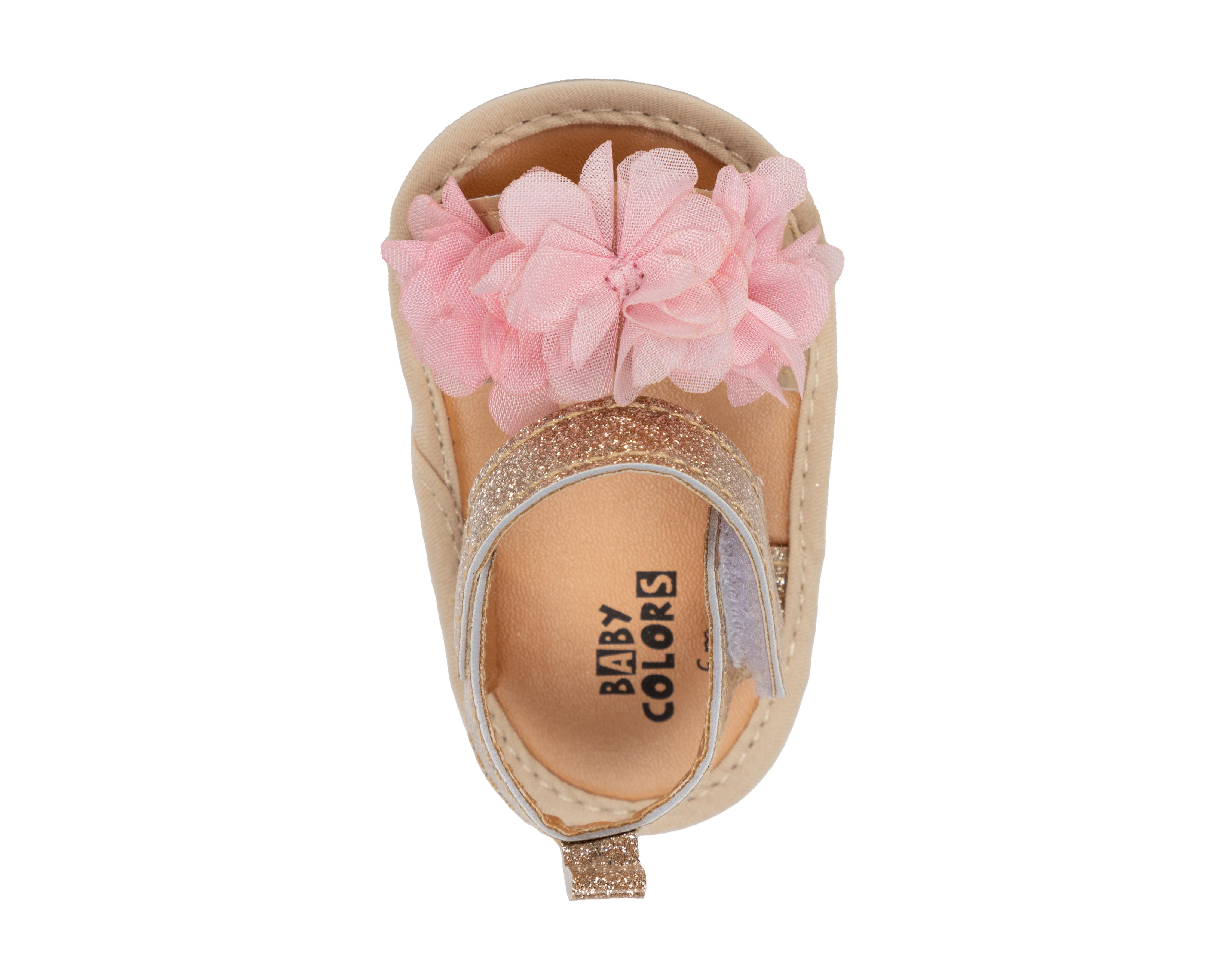 Foto 5 | Sandalias para Bebé Niña Baby Colors