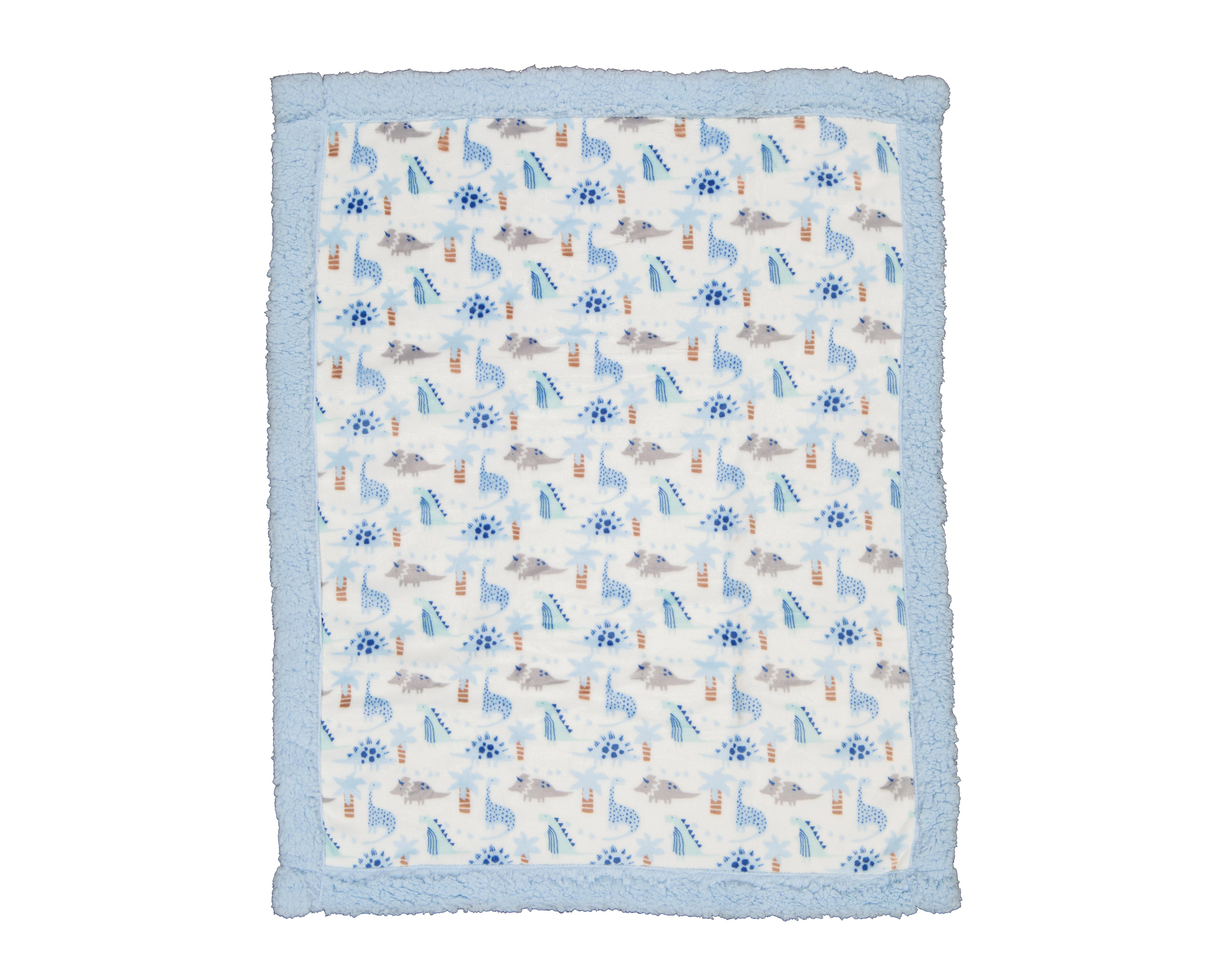 Cobertor para Cuna Baby Colors Azul