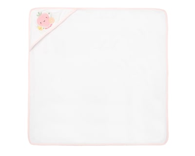 Foto 5 | Toalla con Capucha para Bebé Niña Baby Colors Estampadas 6 Piezas