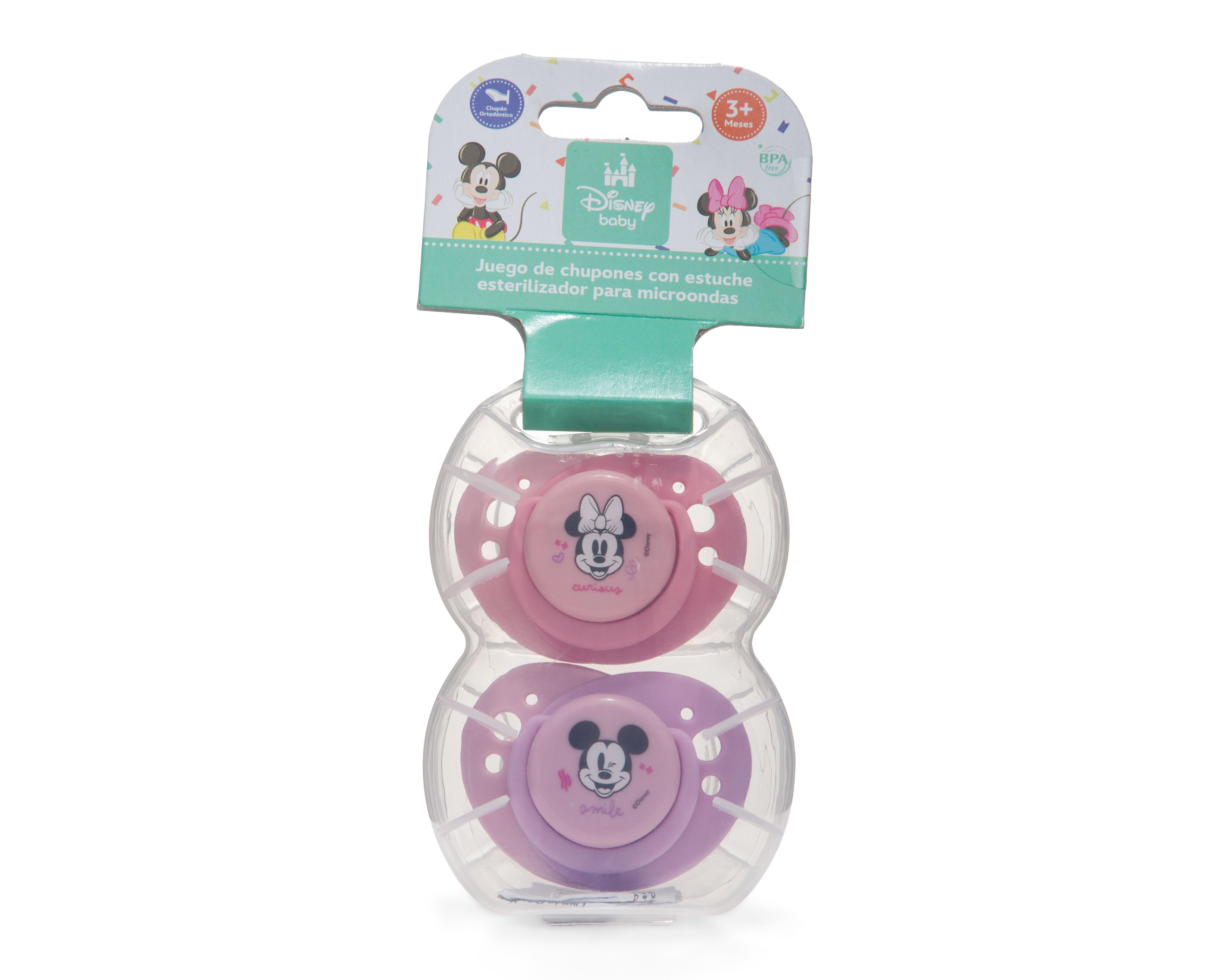 Foto 5 pulgar | Chupón Minnie Mouse Disney Baby 2 Piezas