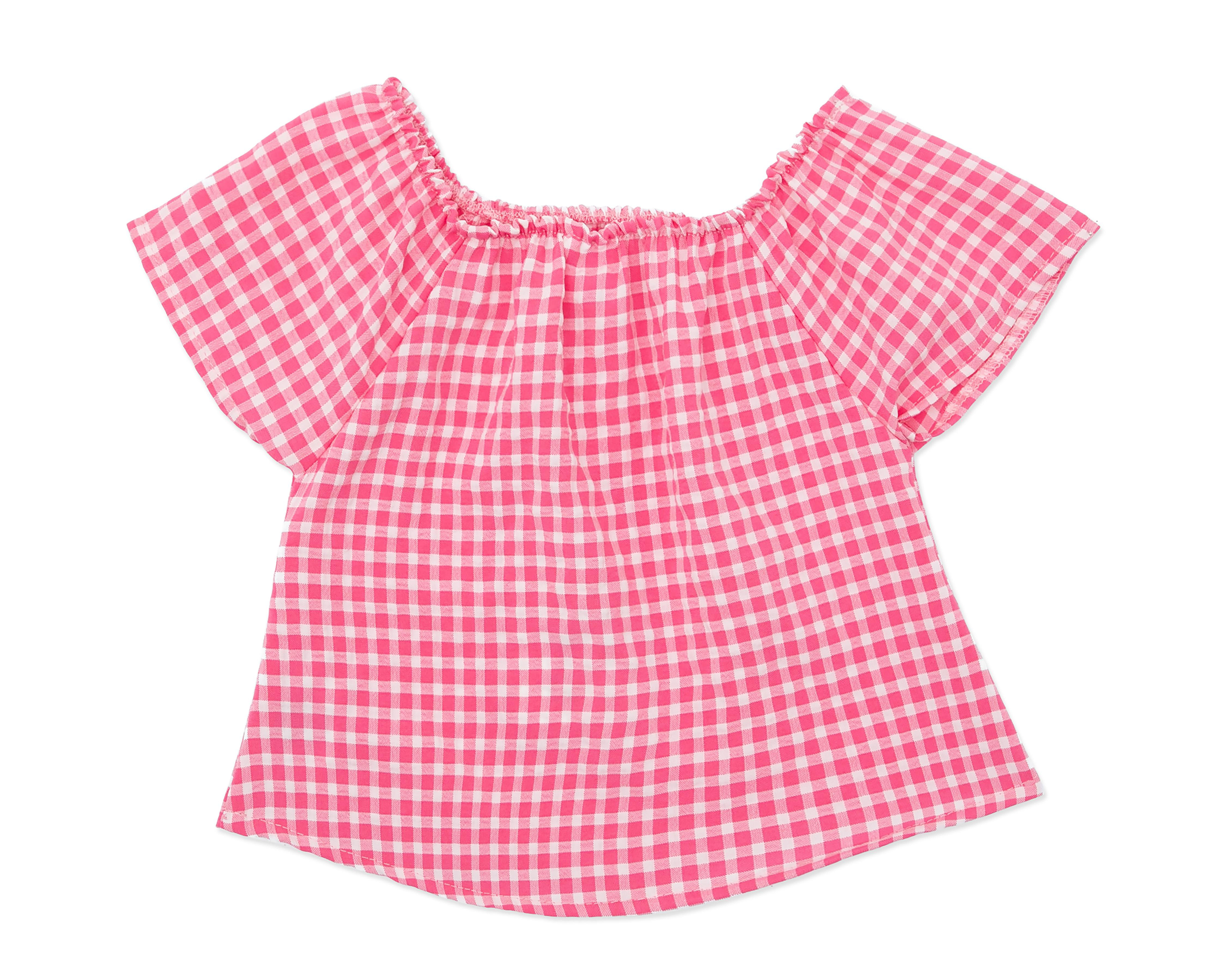 Foto 2 pulgar | Playera para Bebé Niña Baby Colors Rosa