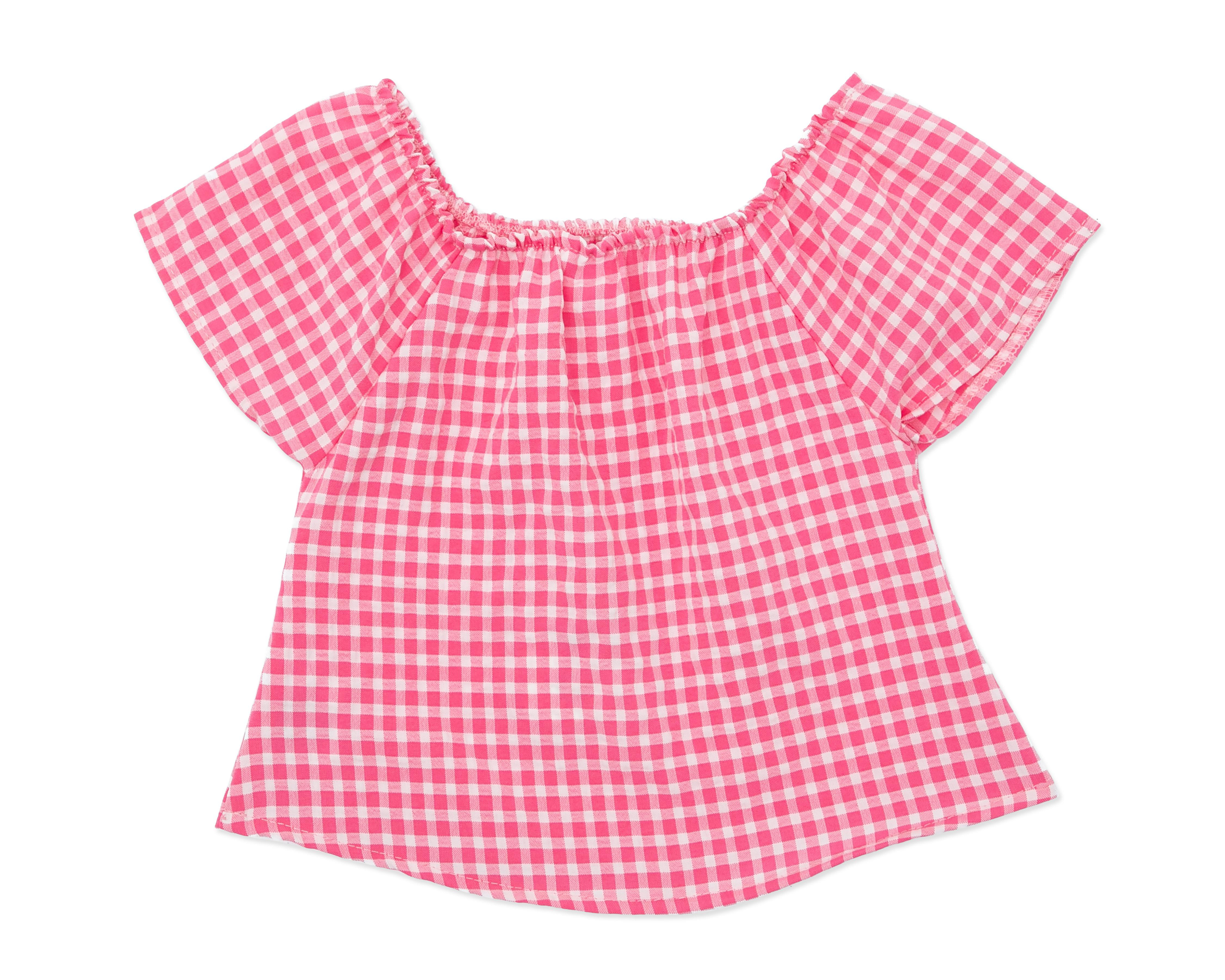 Foto 3 pulgar | Playera para Bebé Niña Baby Colors Rosa