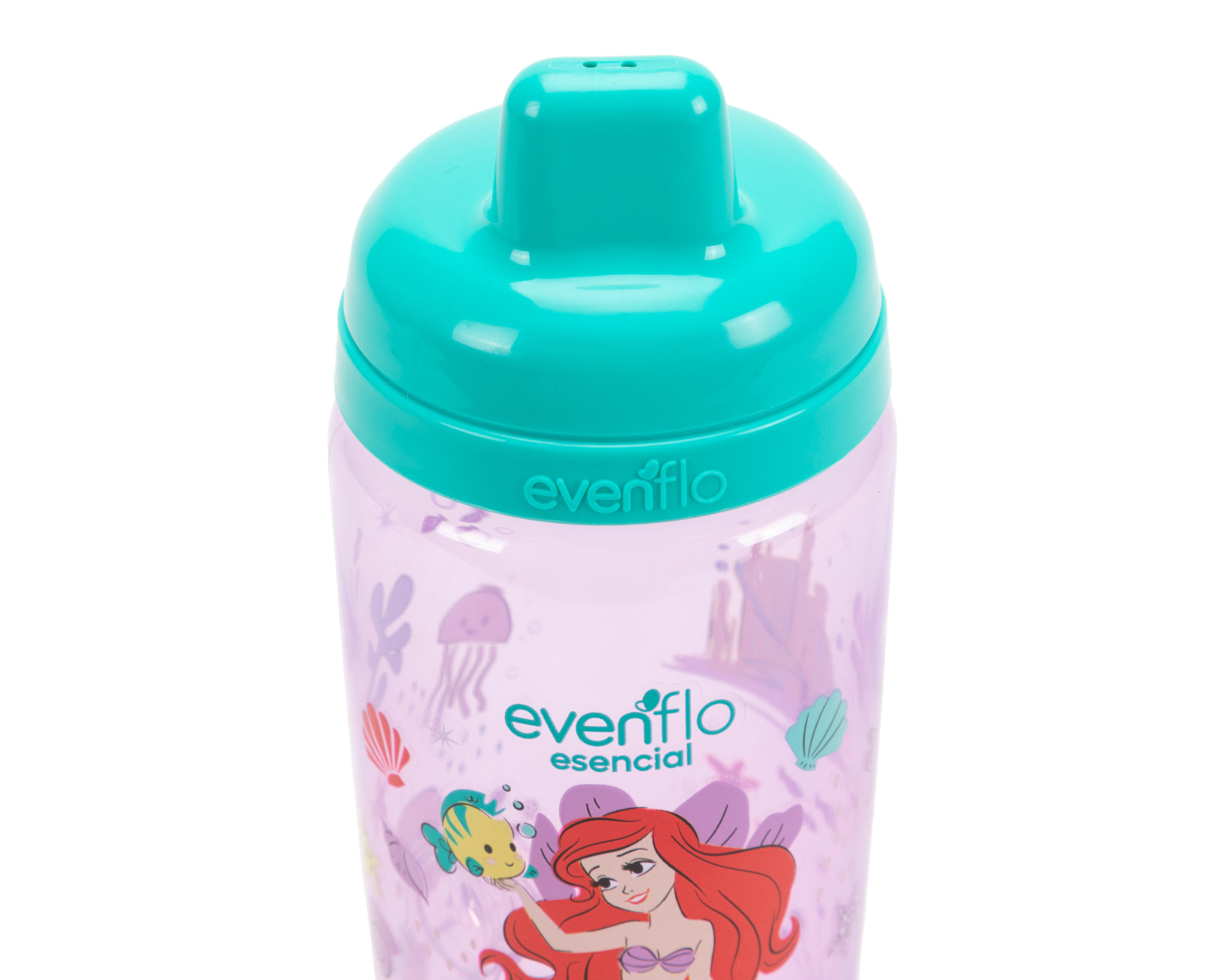 Foto 3 pulgar | Vaso Entrenador Evenflo Disney La Sirenita 325 ml