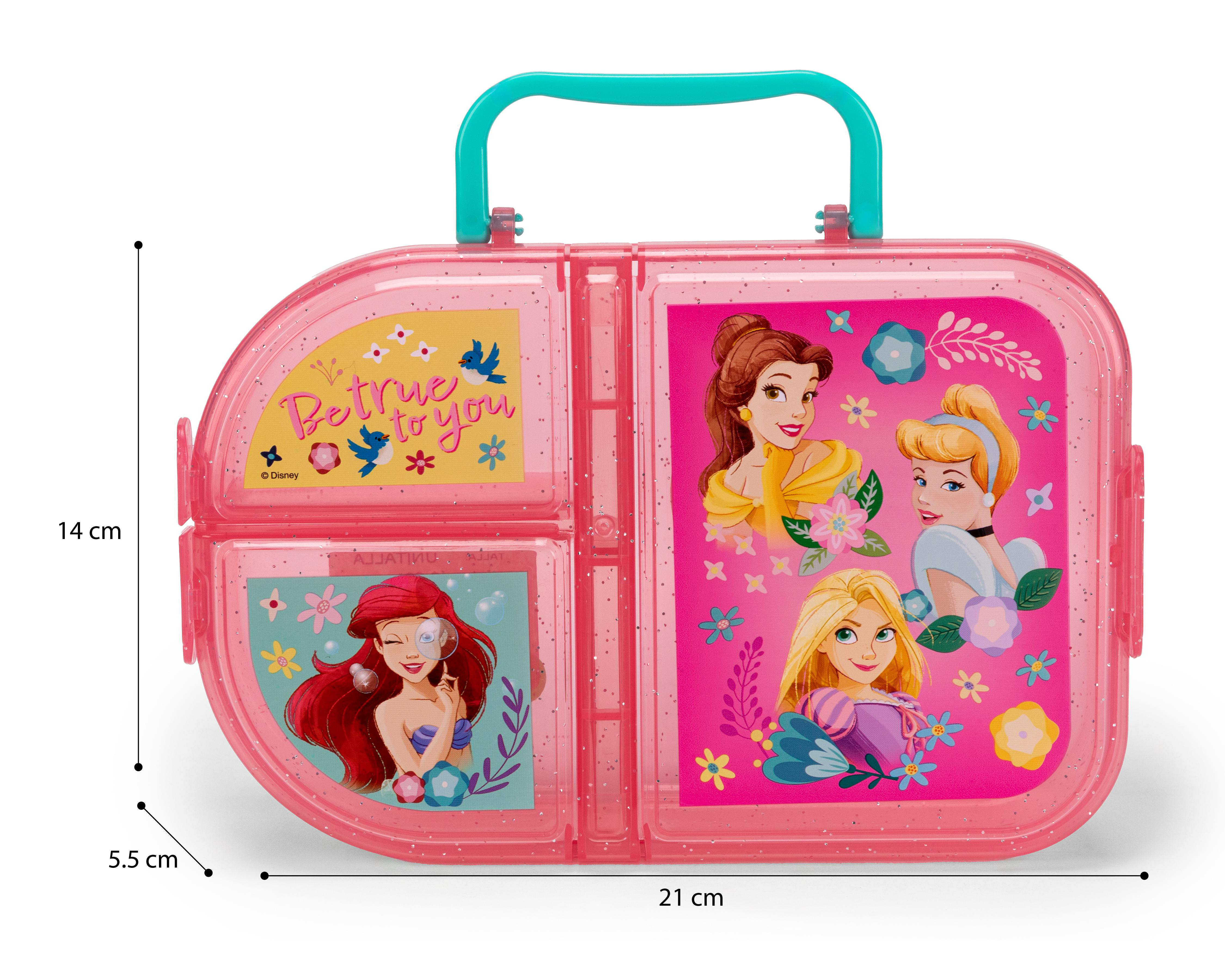 Foto 7 pulgar | Lonchera Disney Princesas con Divisiones