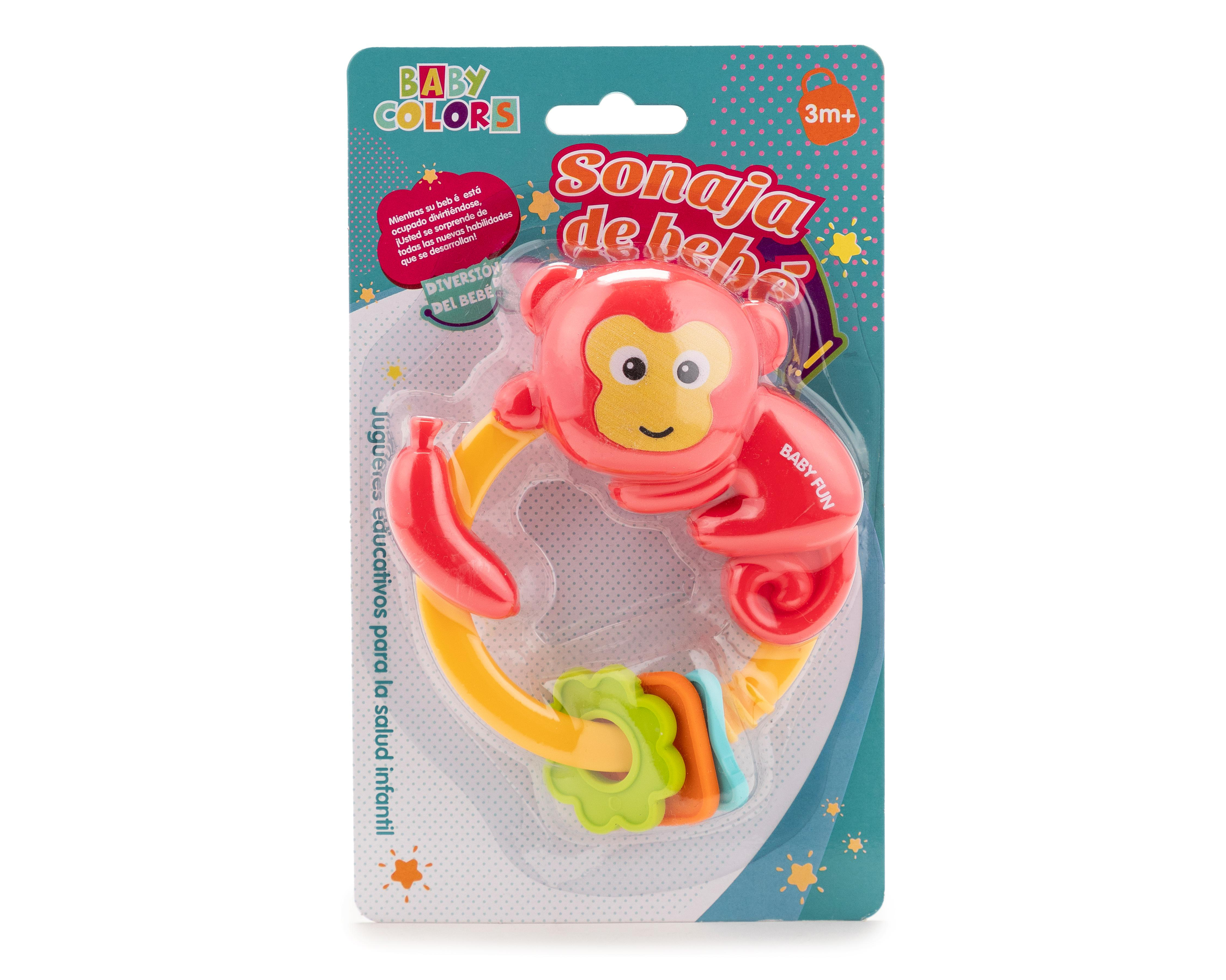 Foto 2 pulgar | Sonaja para Bebé Baby Colors con Mordedera
