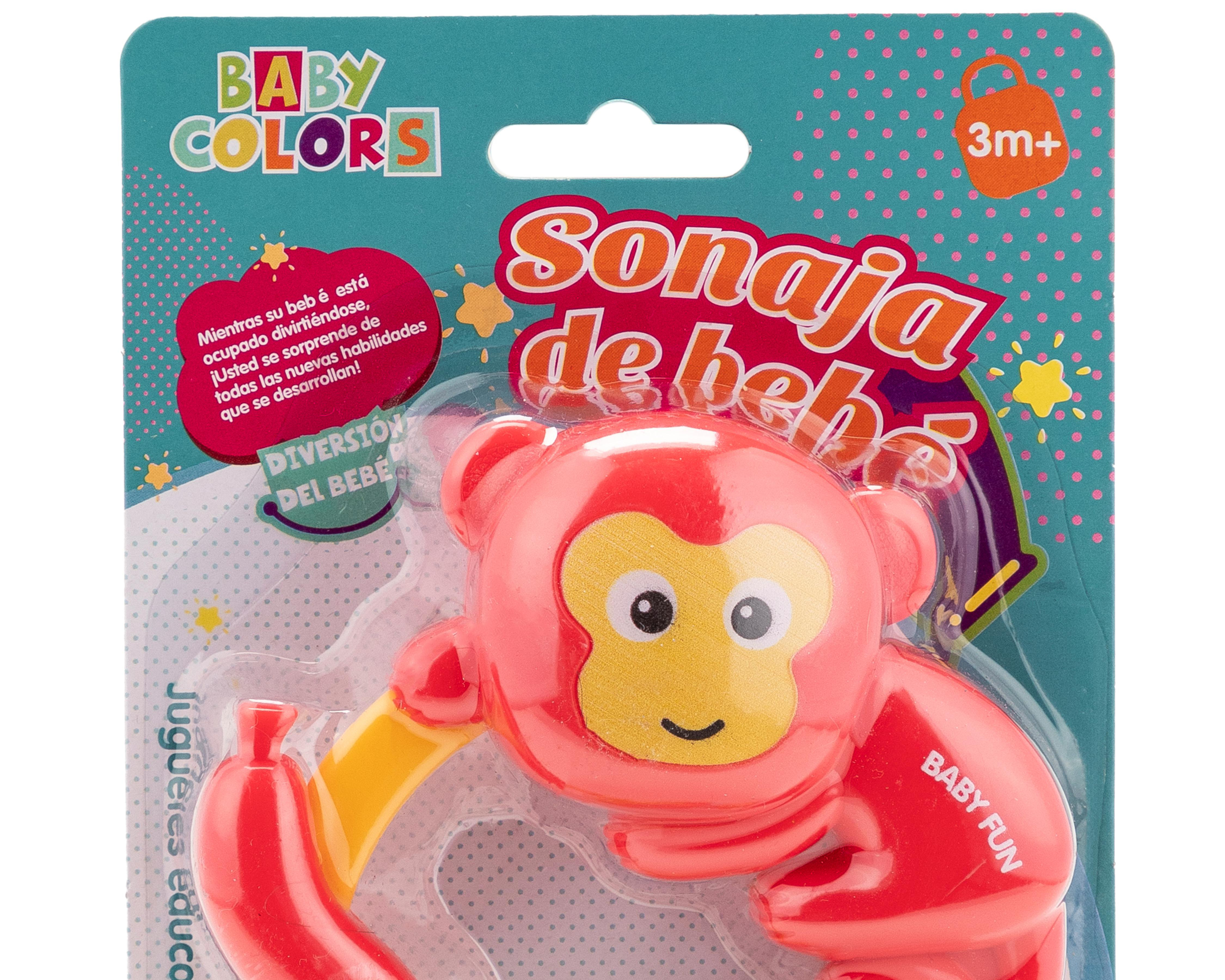 Foto 4 pulgar | Sonaja para Bebé Baby Colors con Mordedera