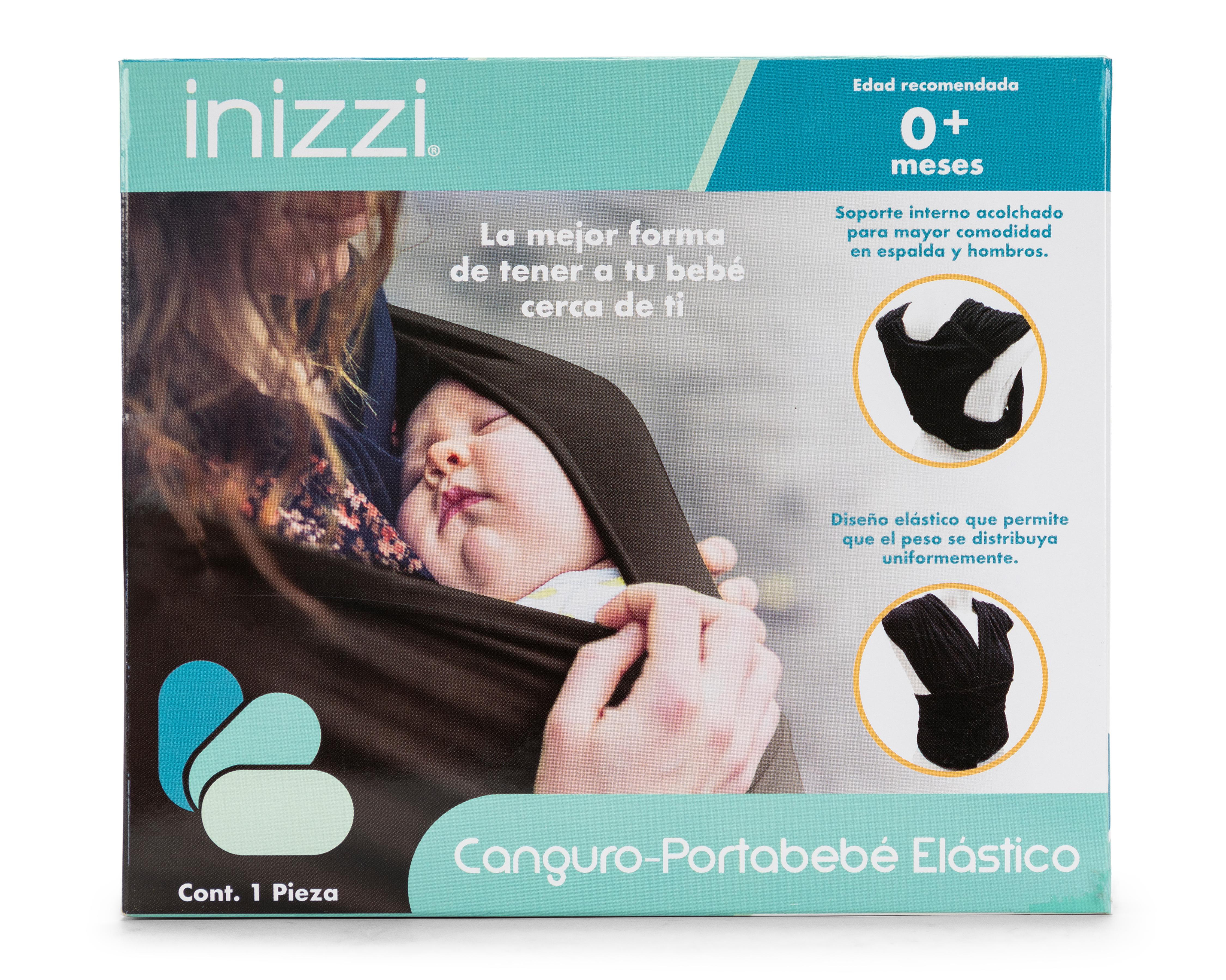 Foto 2 pulgar | Canguro para Bebé Inizzi Negro