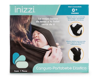Foto 1 | Canguro para Bebé Inizzi Negro