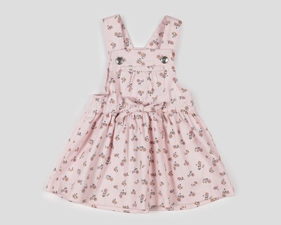 Foto 4 | Overol y Playera para Bebé Niña Baby Colors