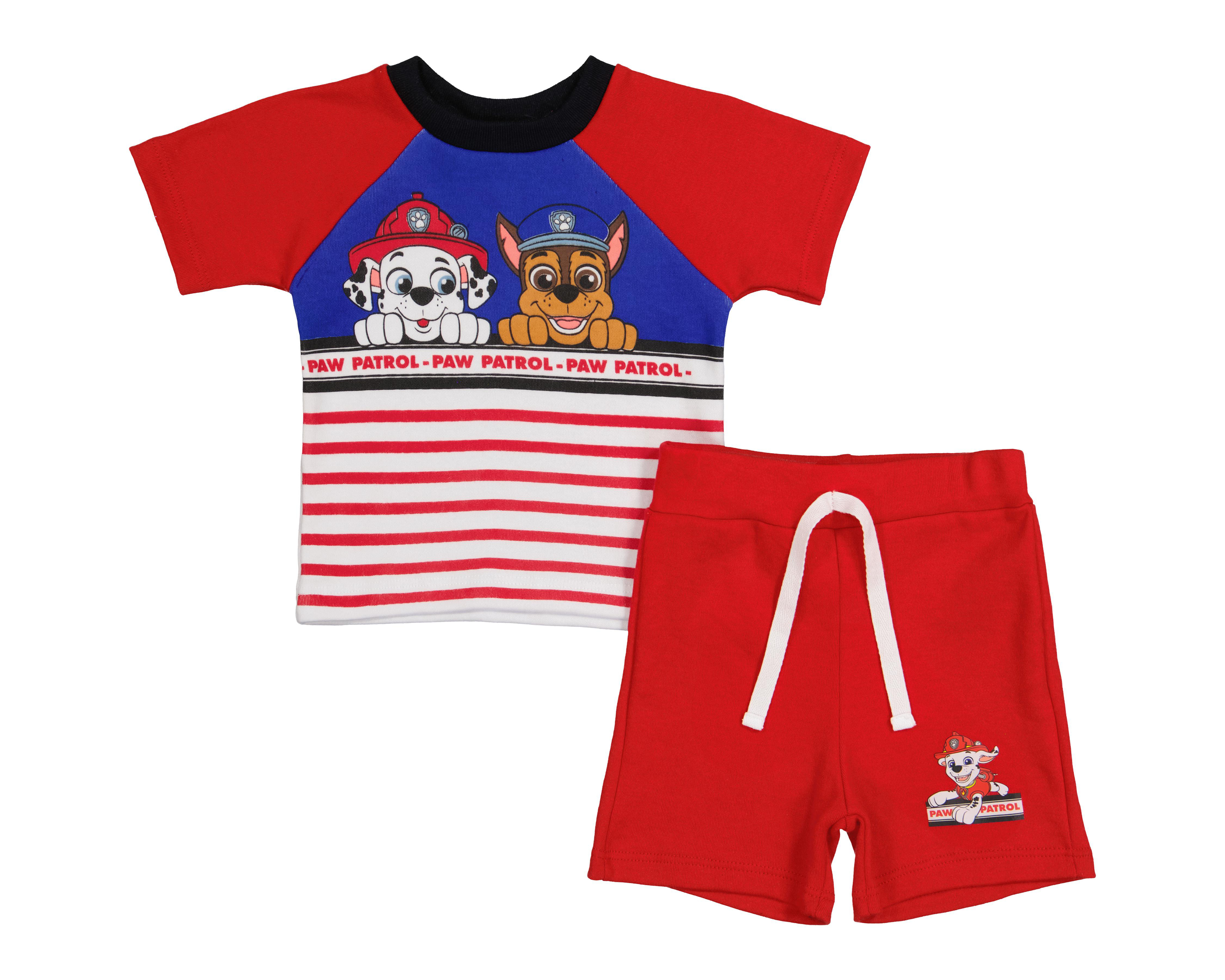 Conjunto de Bebé Niño Paw Patrol Rojo