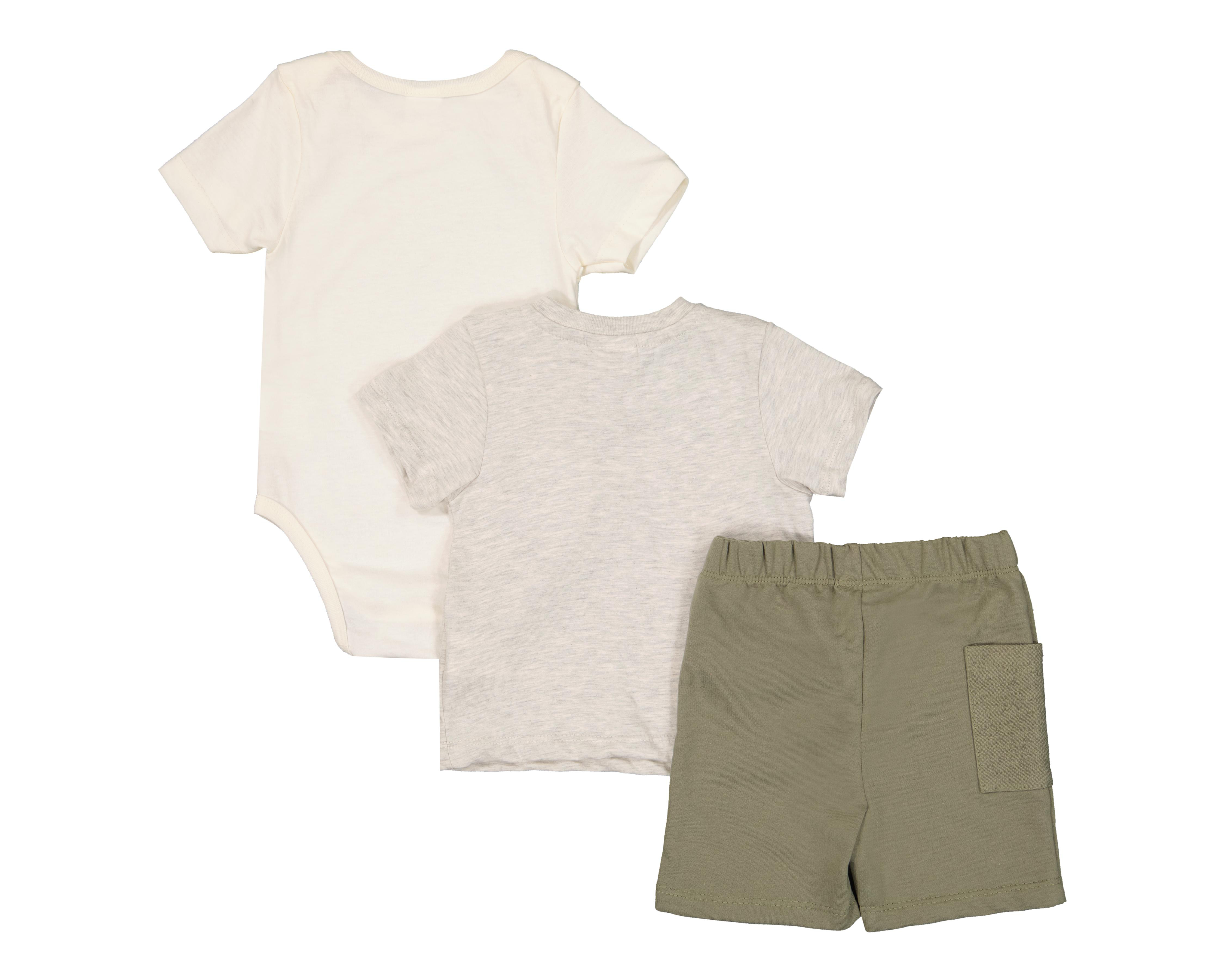 Foto 2 | Conjunto para Bebé Niño Baby Colors 3 Piezas
