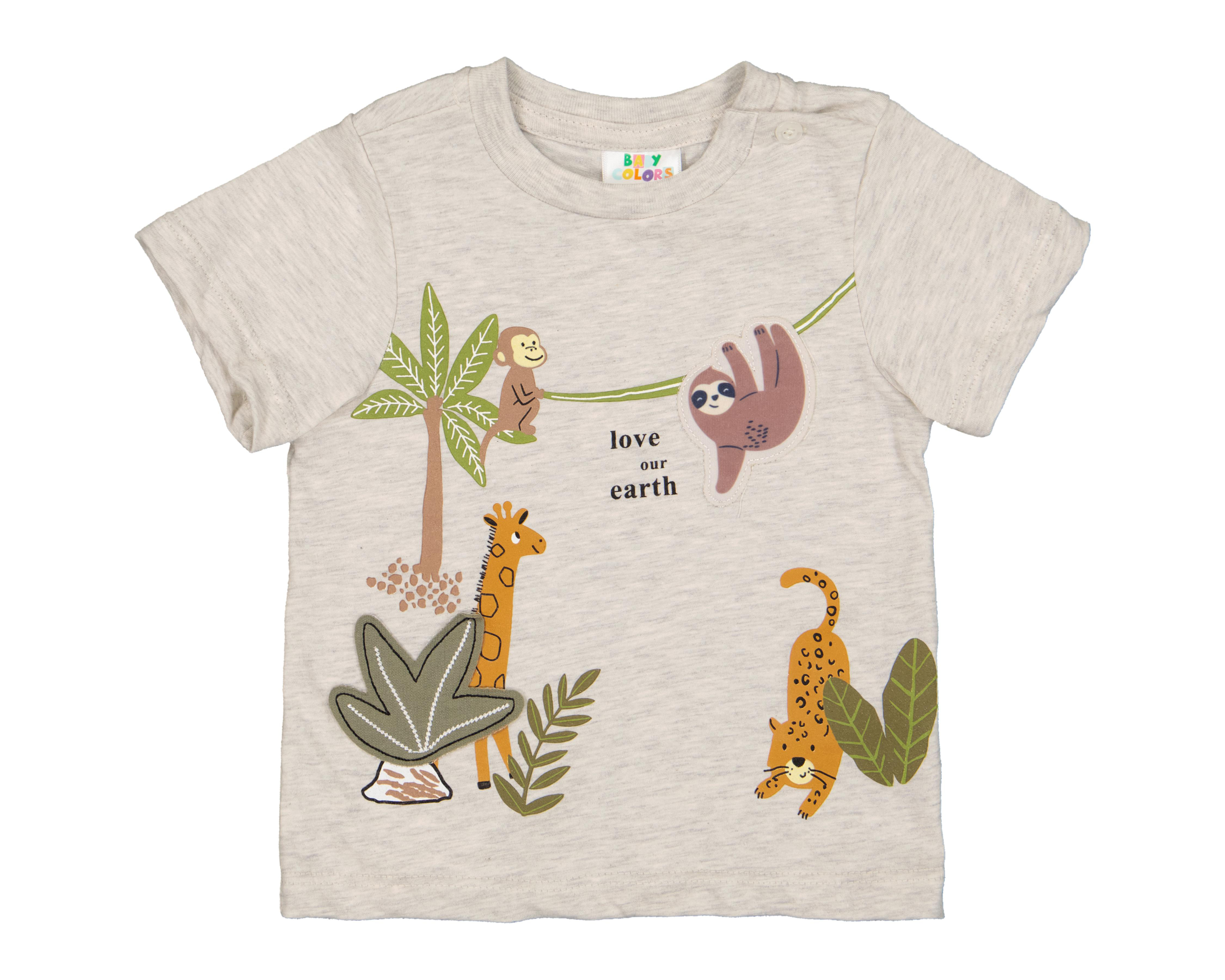Foto 4 | Conjunto para Bebé Niño Baby Colors 3 Piezas