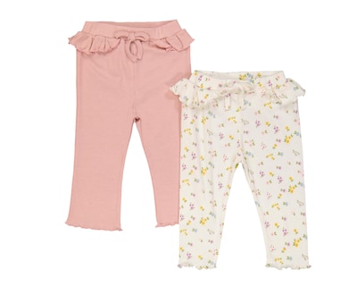 Foto 1 | Pantalón para Bebé Niña Tricks Floral 2 Piezas