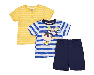 Foto 1 | Conjunto para Bebé Niño Baby Colors 3 Piezas