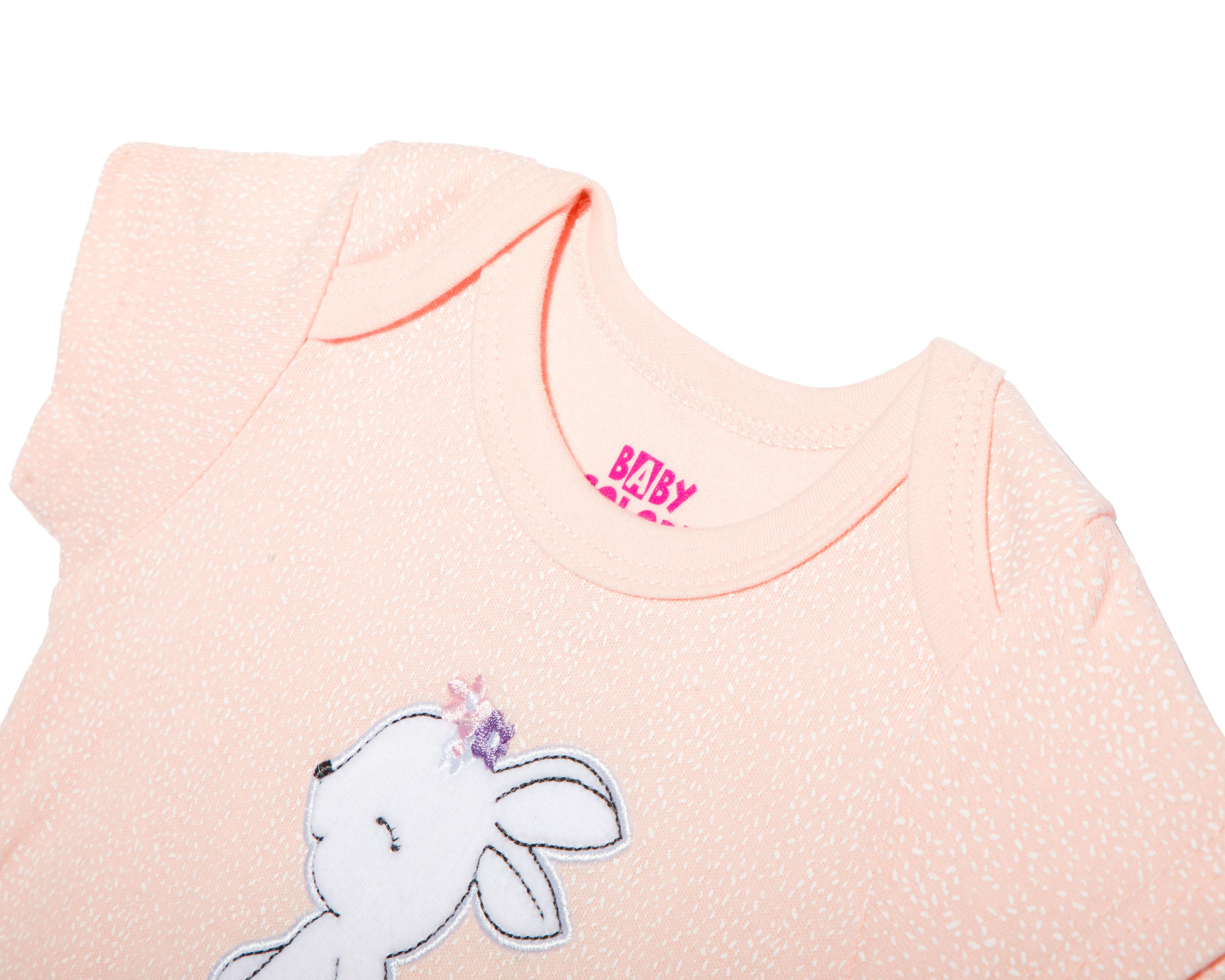 Foto 7 | Conjunto de Algodón para Bebé Niña Baby Colors 5 Piezas