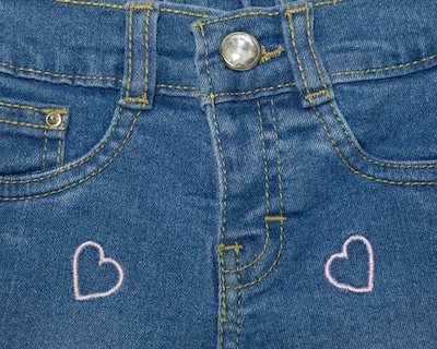 Foto 3 | Pantalón para Bebé Niña Baby Colors de Mezclilla