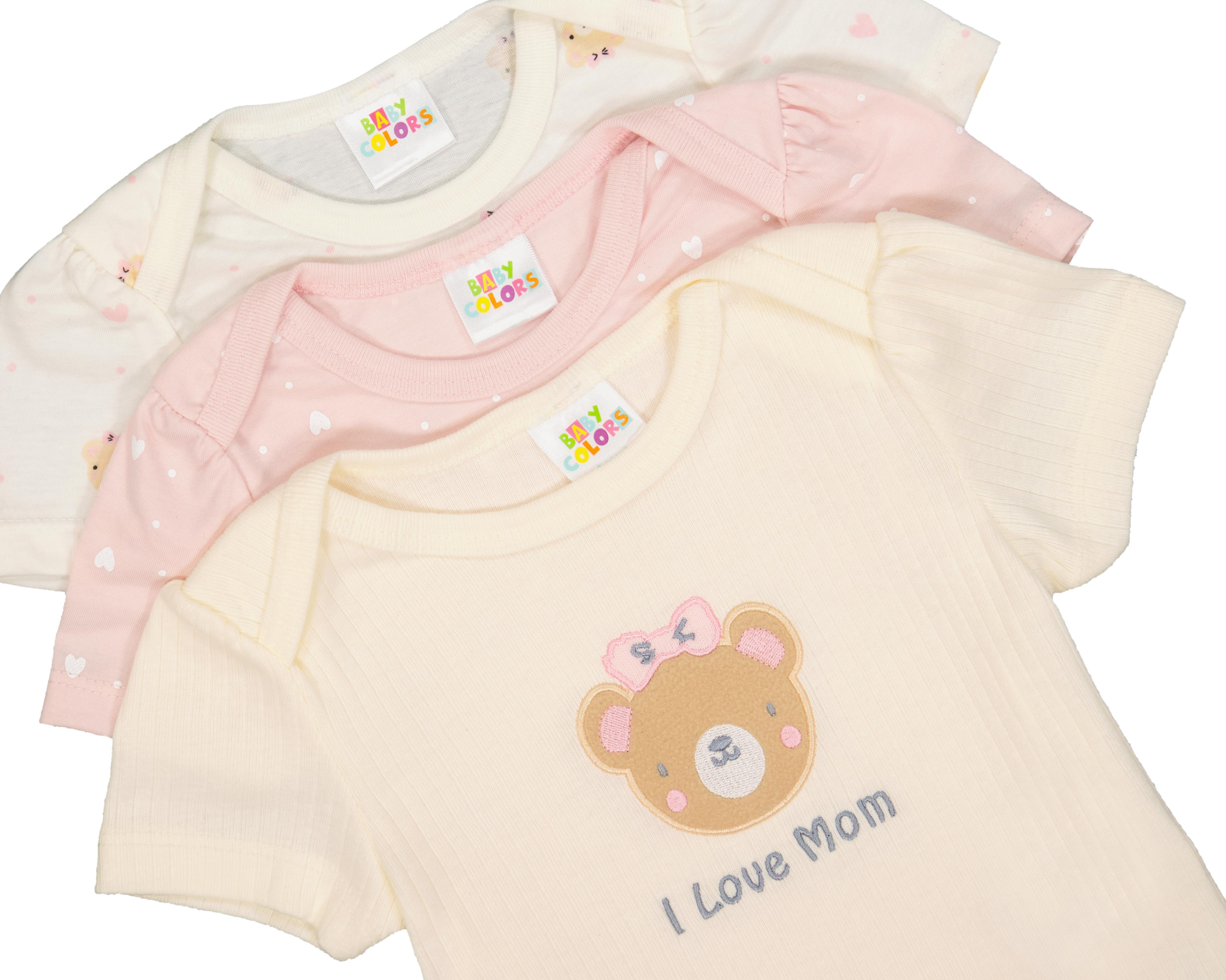 Foto 4 | Pañalero para Bebé Niña Baby Colors 3 Piezas