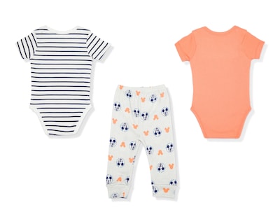Foto 2 | Pañalero para Bebé Niño Disney Baby con Pantalón 3 Piezas