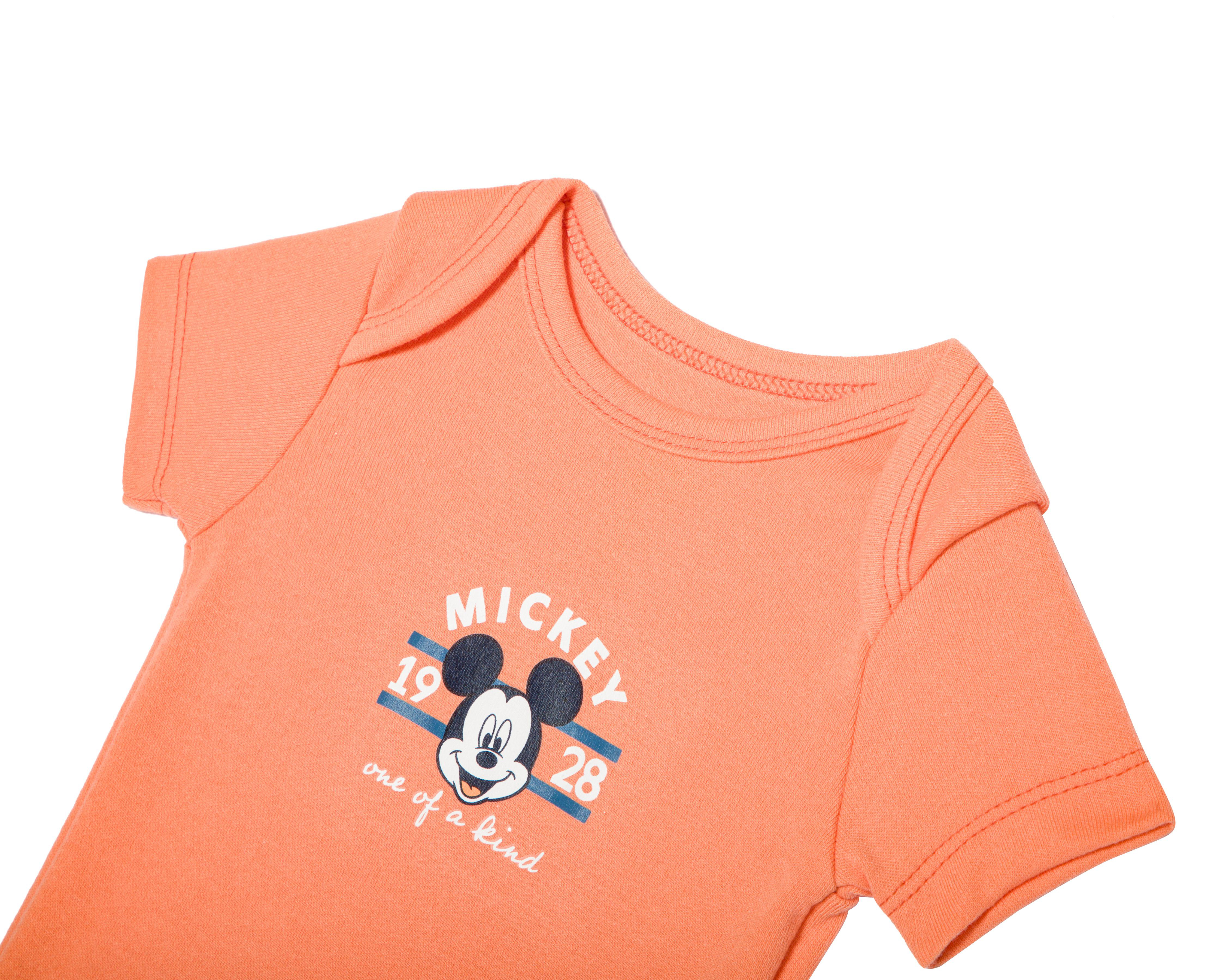 Foto 7 | Pañalero para Bebé Niño Disney Baby con Pantalón 3 Piezas