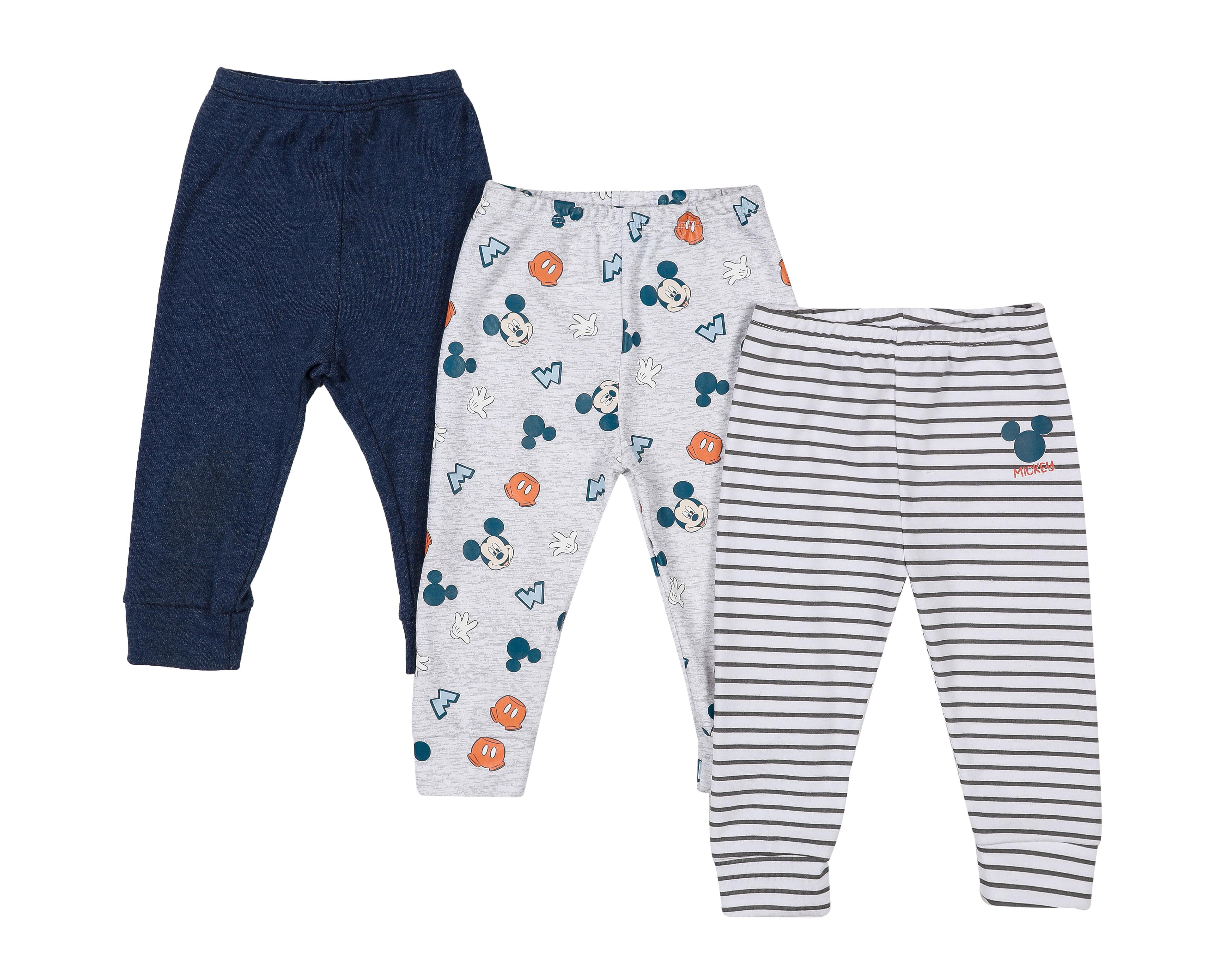 Foto 2 pulgar | Pantalón para Bebé Niño Disney Baby Estampado 3 Piezas