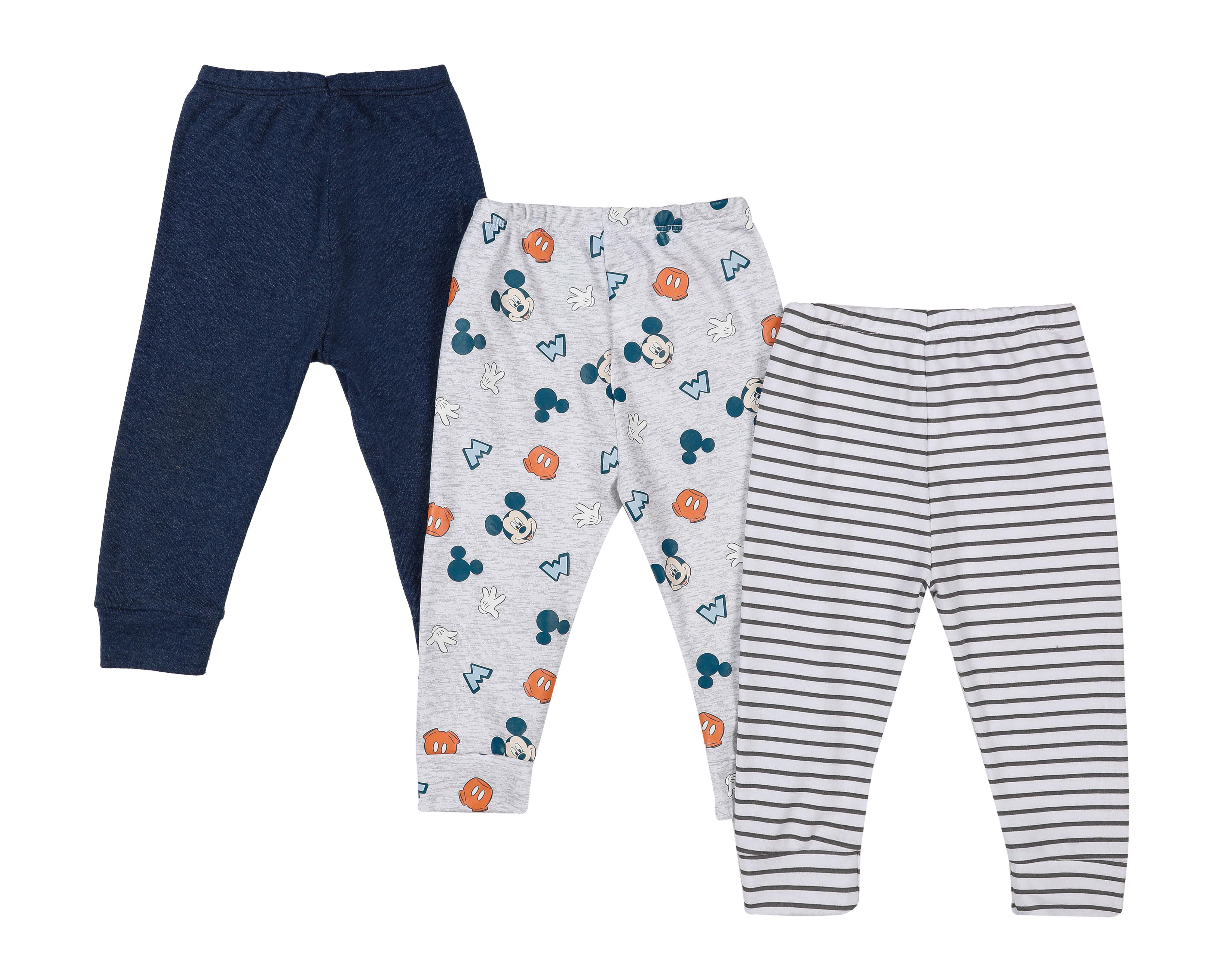 Foto 3 pulgar | Pantalón para Bebé Niño Disney Baby Estampado 3 Piezas