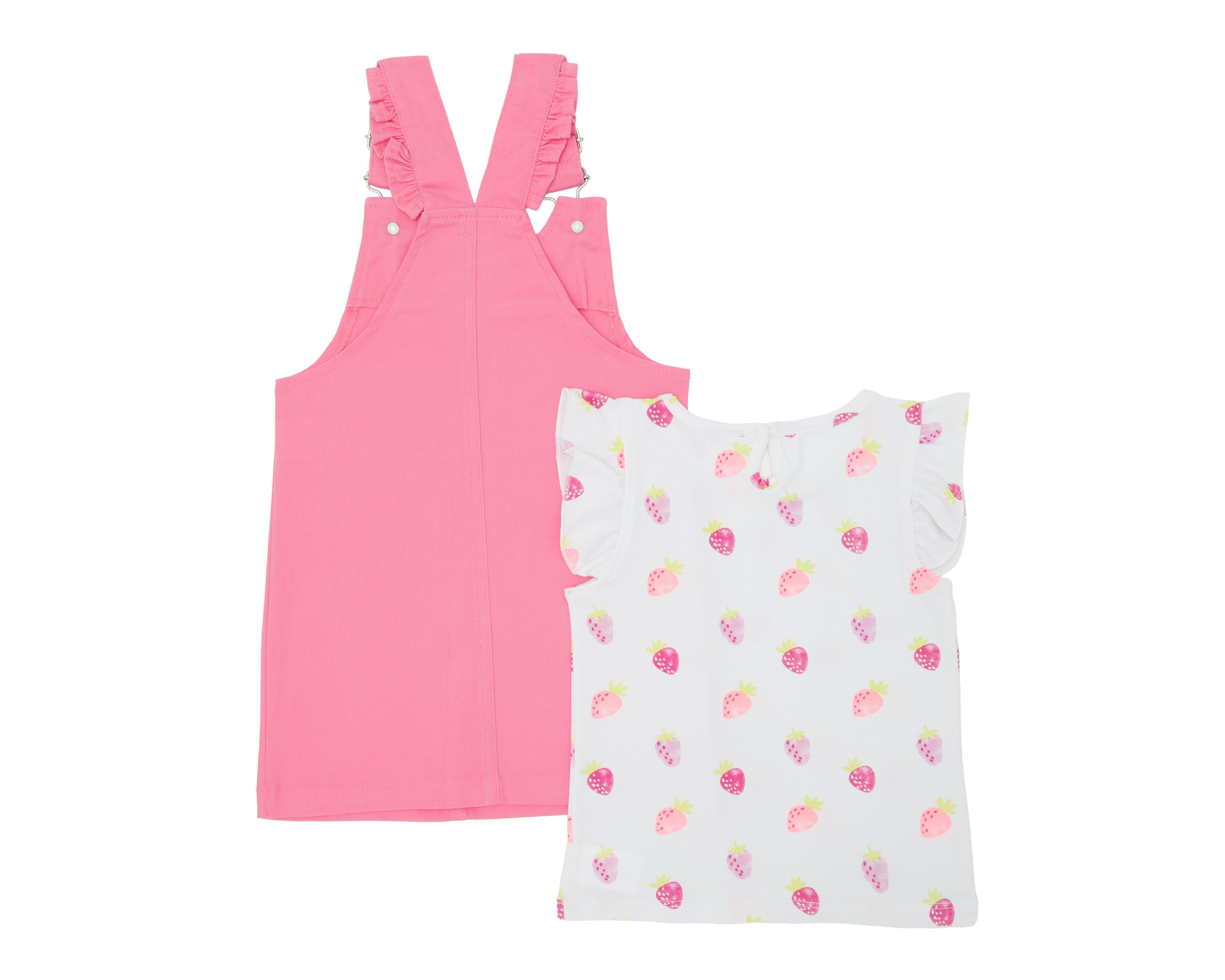 Foto 4 pulgar | Vestido y Blusa Baby Colors para Niña