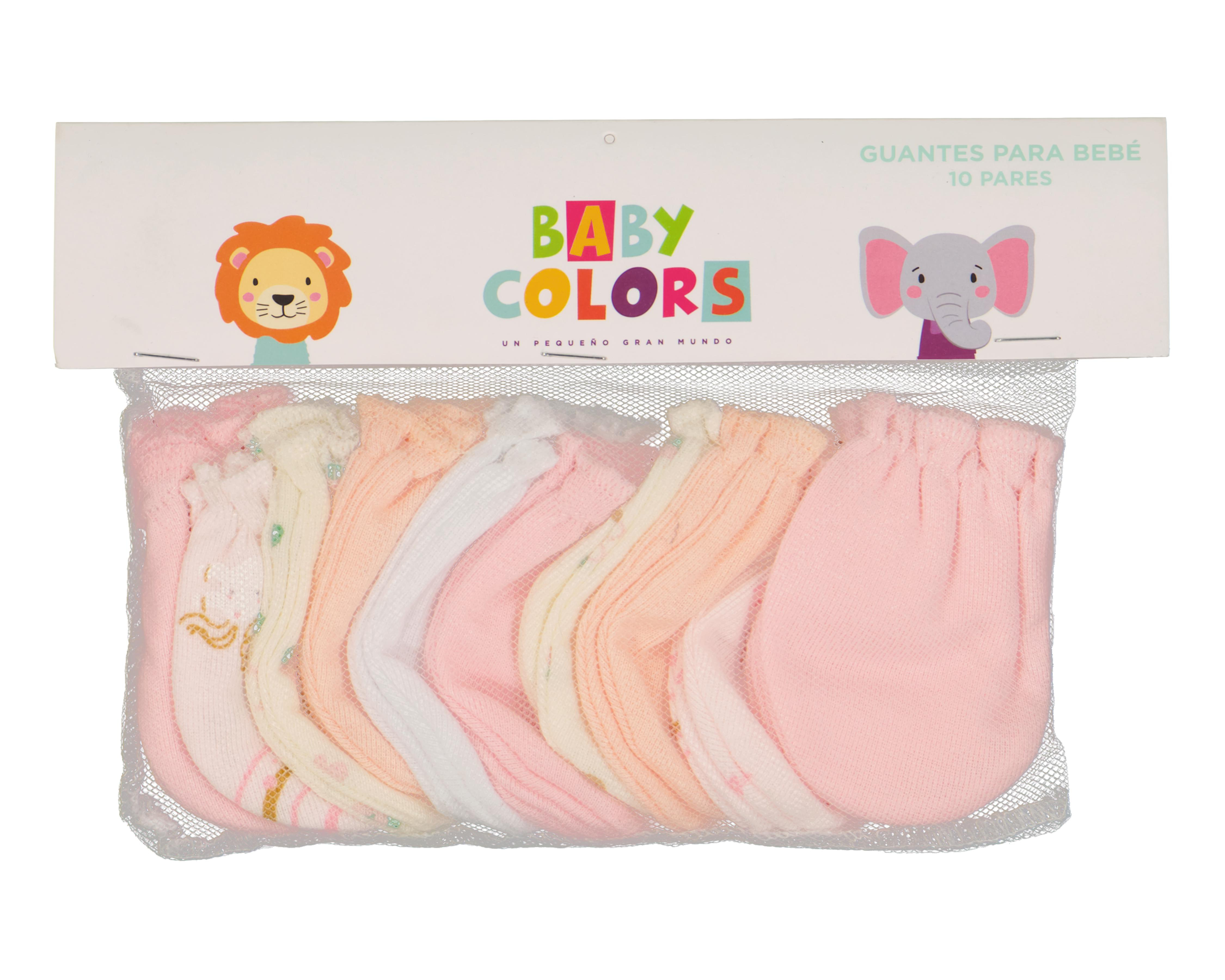 Foto 5 pulgar | Guantes para Bebé Niña Baby Colors 10 Pares
