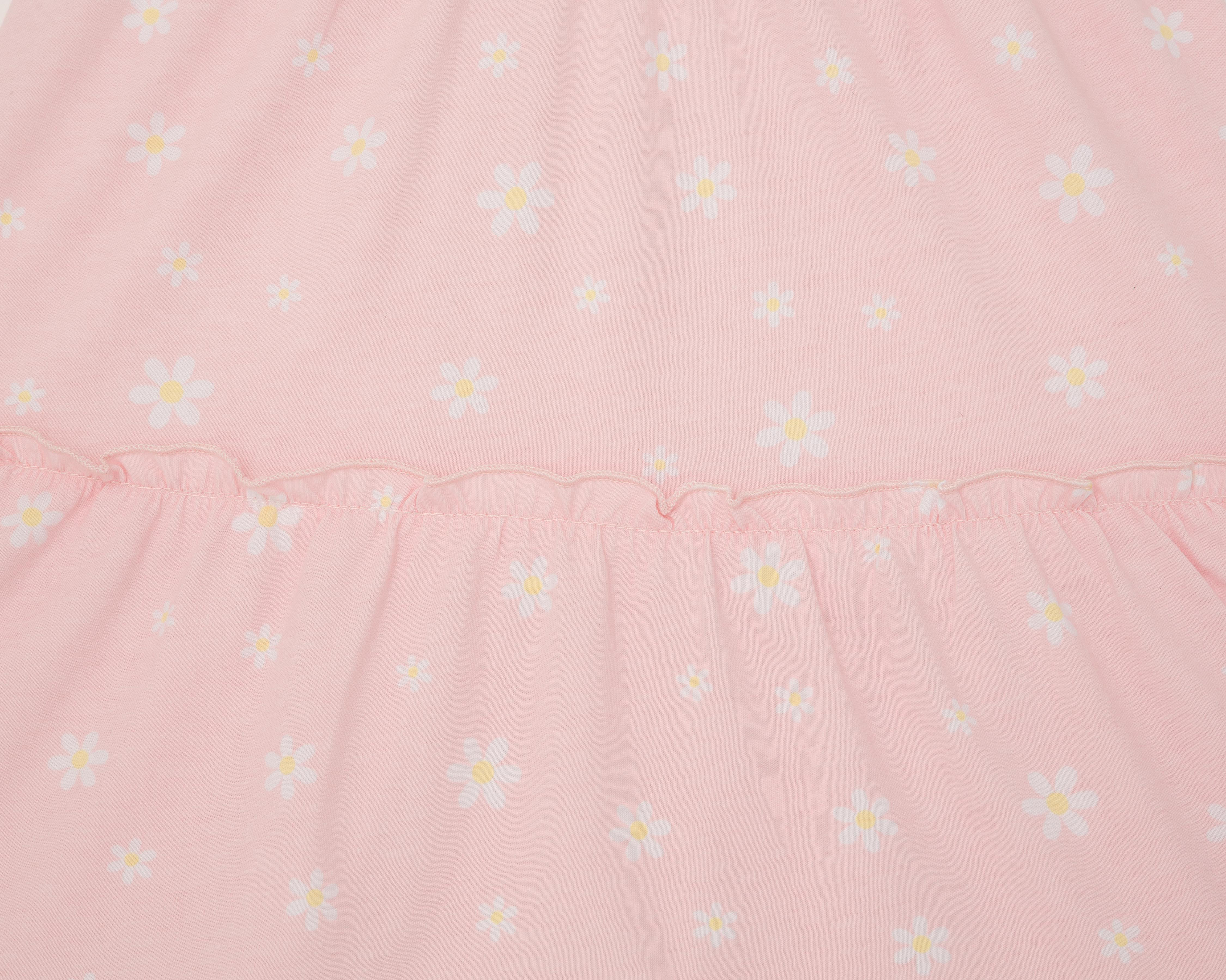 Foto 4 pulgar | Vestido Rosa Baby Colors para Niña