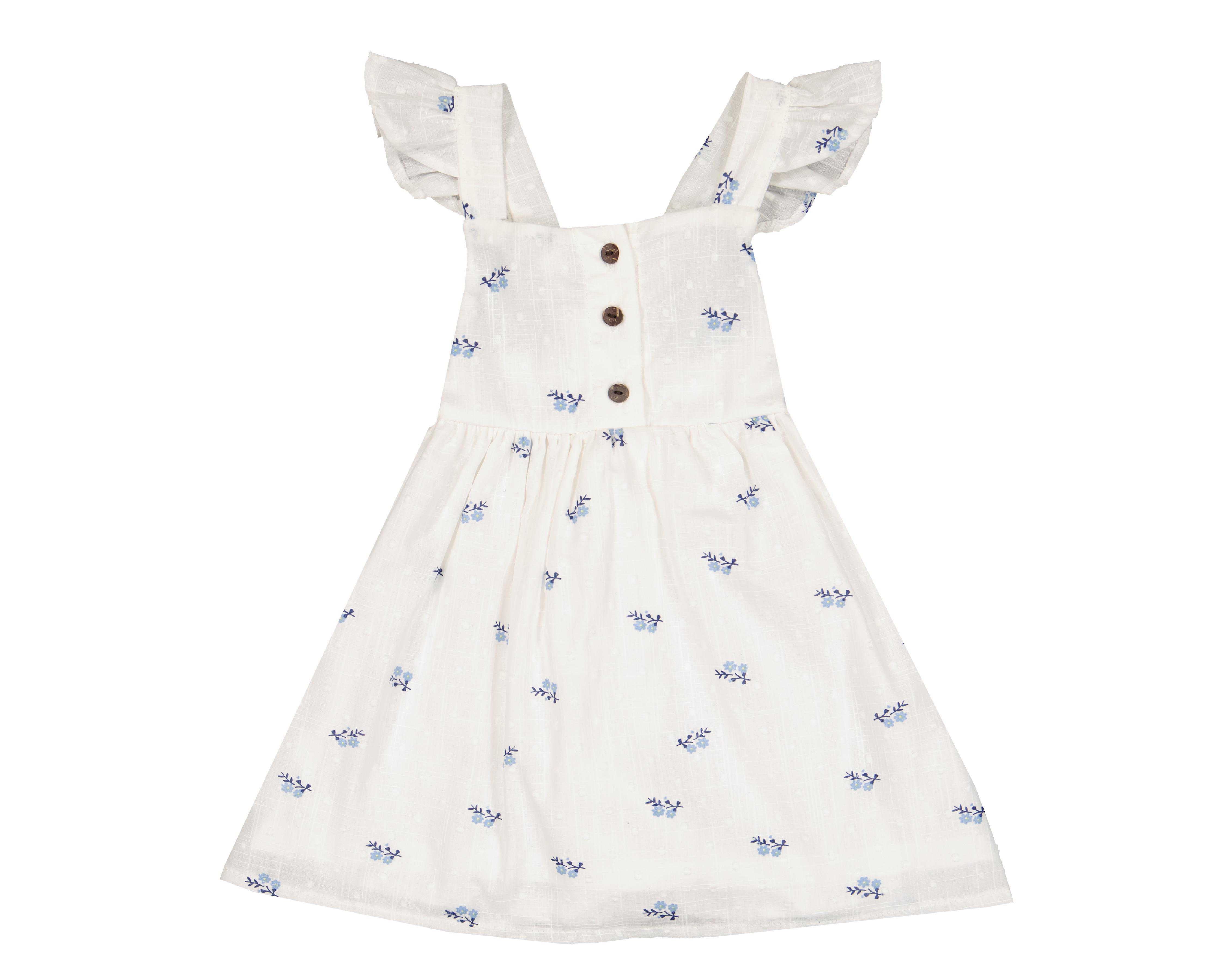 Foto 5 pulgar | Vestido para Bebé Niña Baby Colors con Chaleco 2 Piezas
