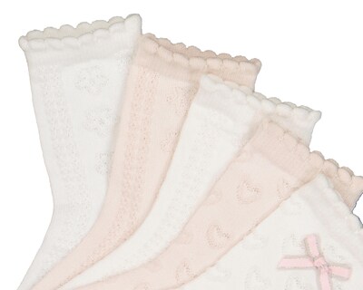 Foto 2 | Calcetas para Bebé Niña Baby Colors 5 Pares