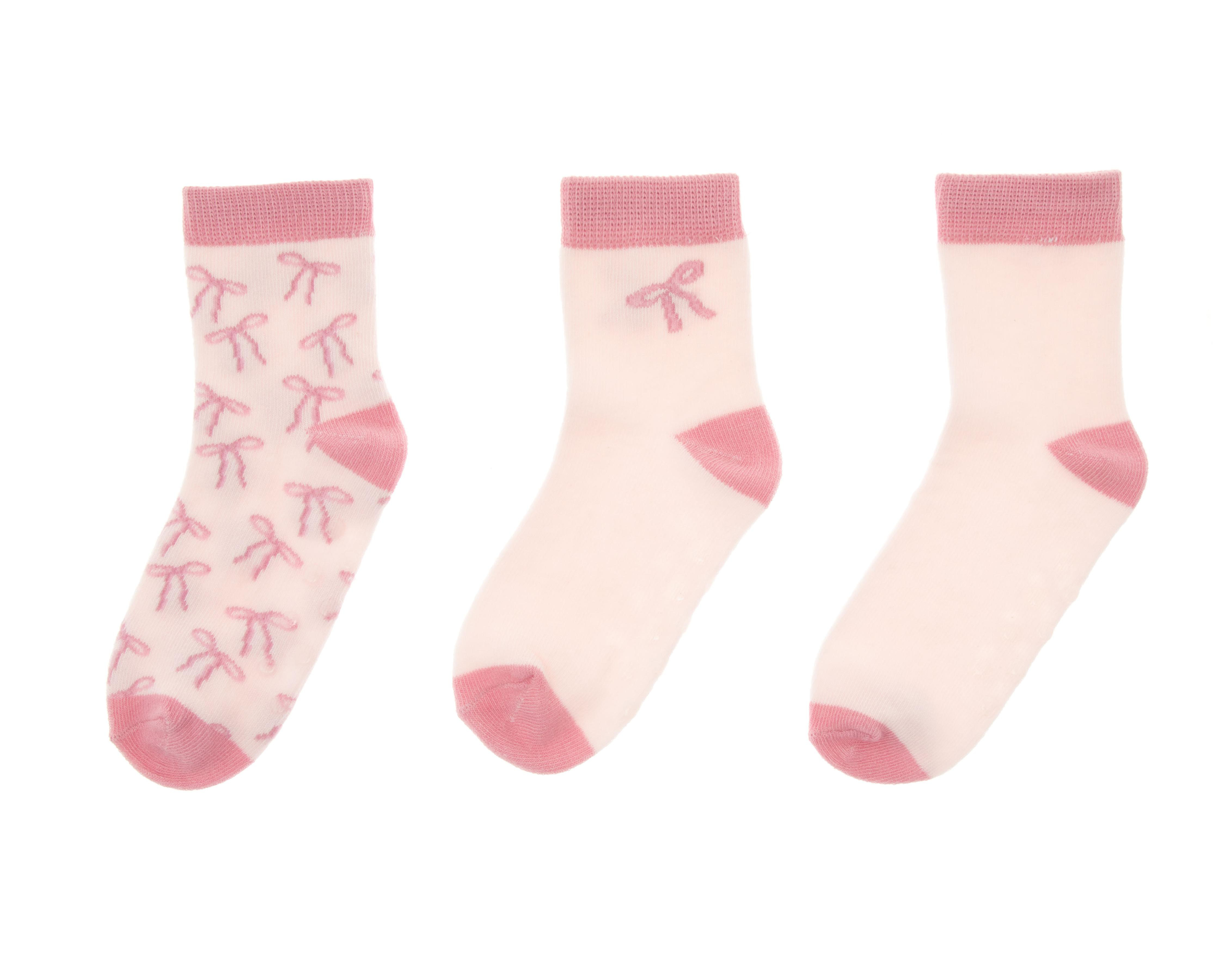 Calcetas Baby Colors para Bebé Niña 3 Pares