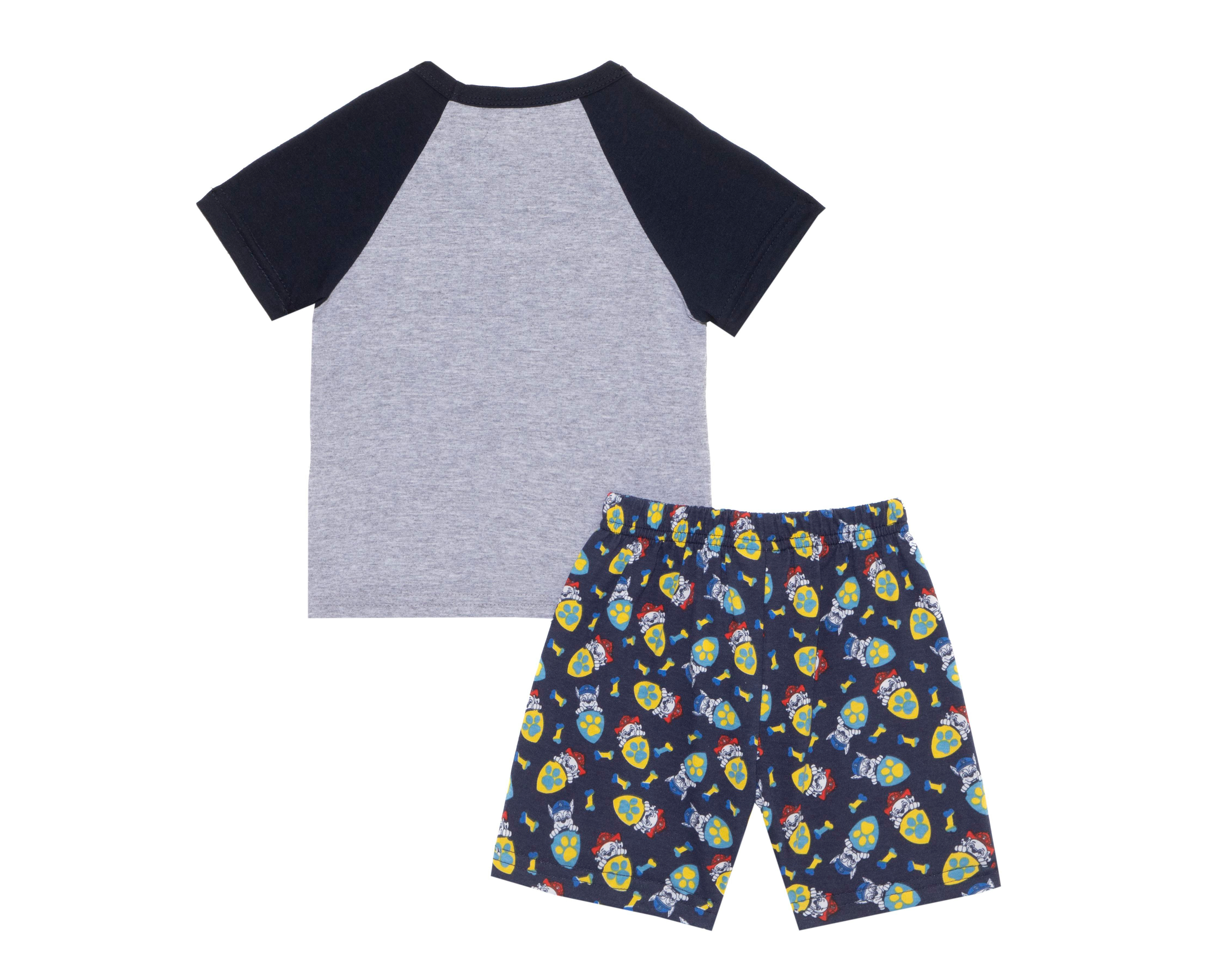 Foto 3 pulgar | Short y Playera para Bebé Niño Paw Patrol