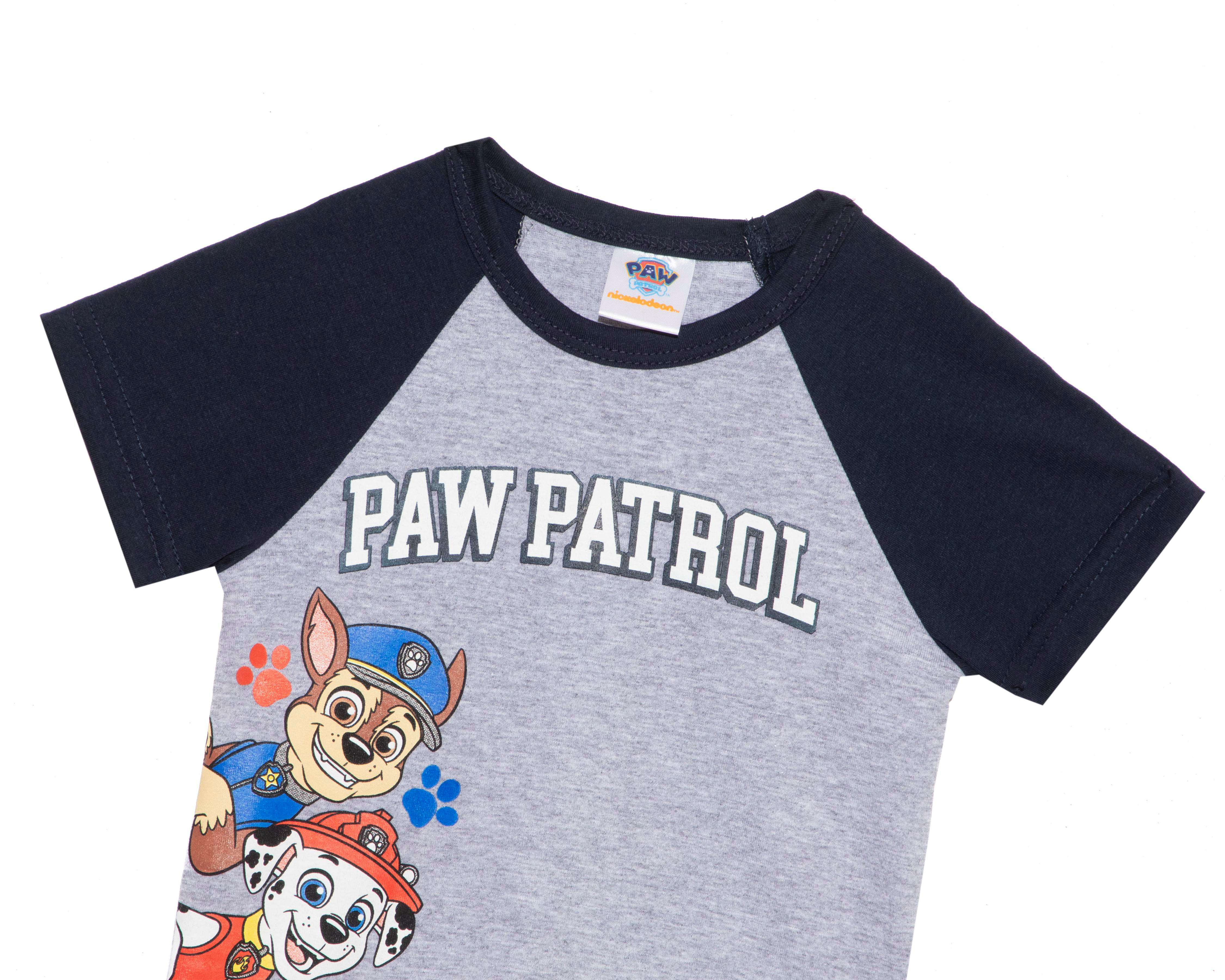 Foto 4 pulgar | Short y Playera para Bebé Niño Paw Patrol
