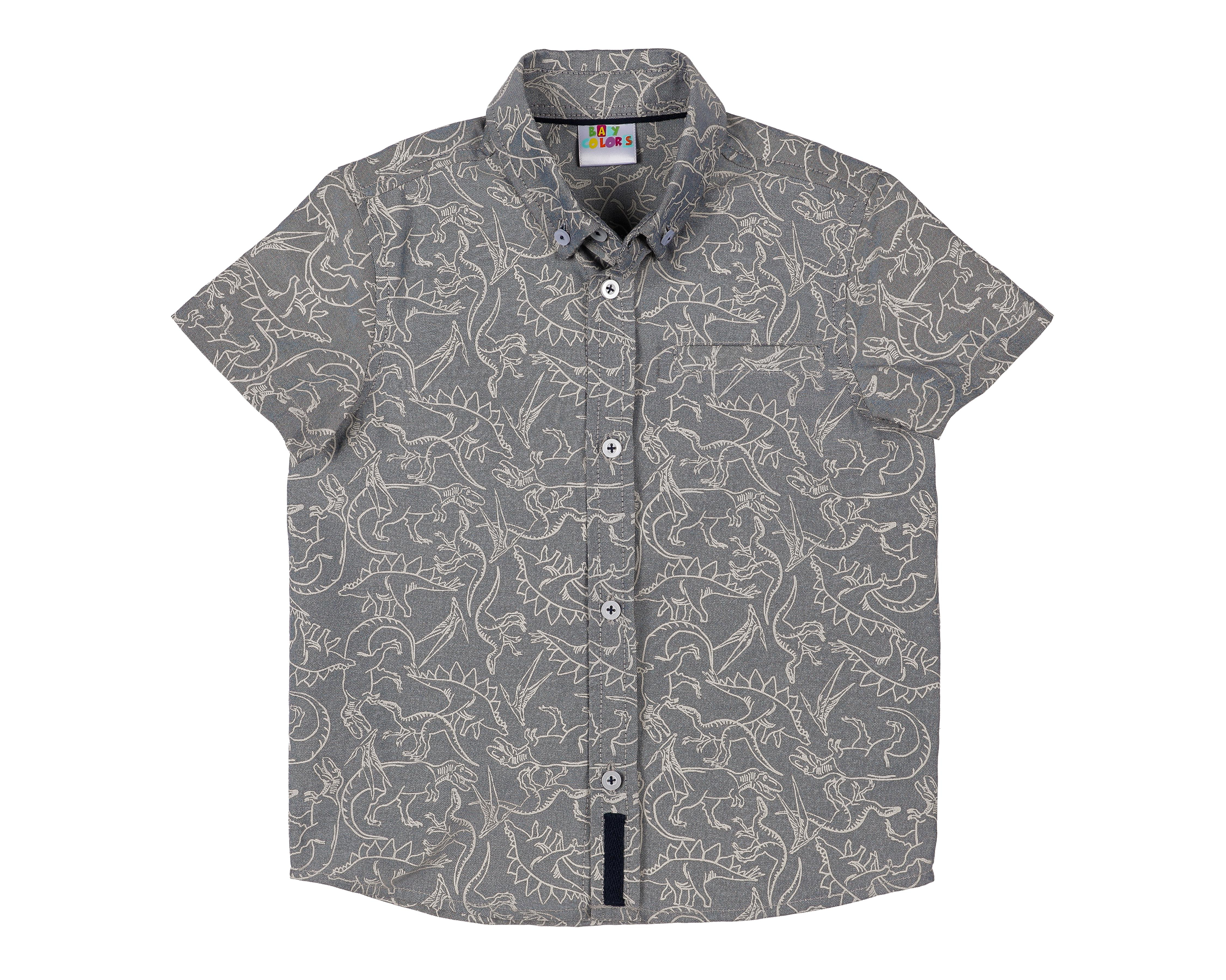 Foto 1 | Camisa para Bebé Niño Baby Colors Gris