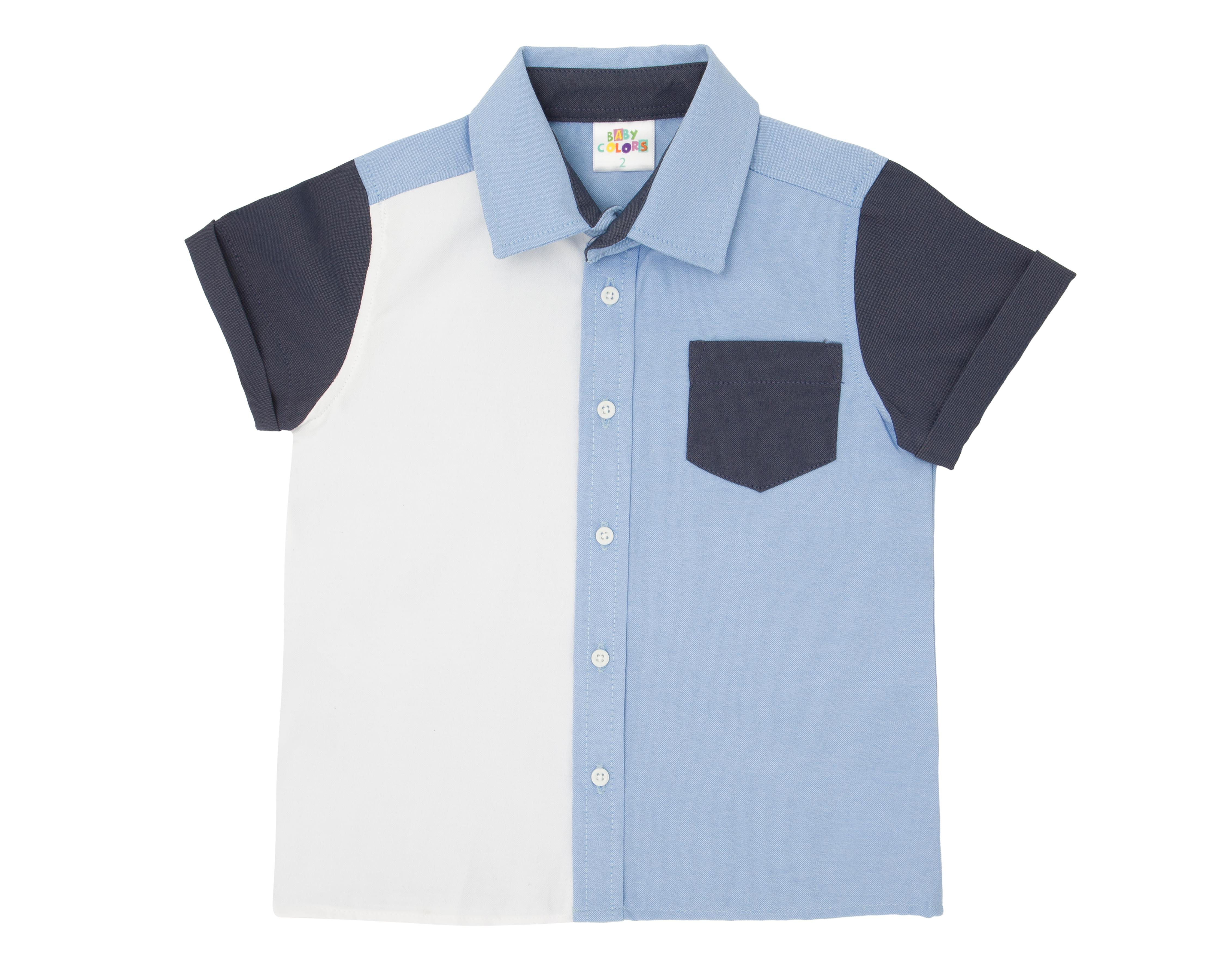 Foto 2 pulgar | Camisa para Bebé Niño Baby Colors Multicolor