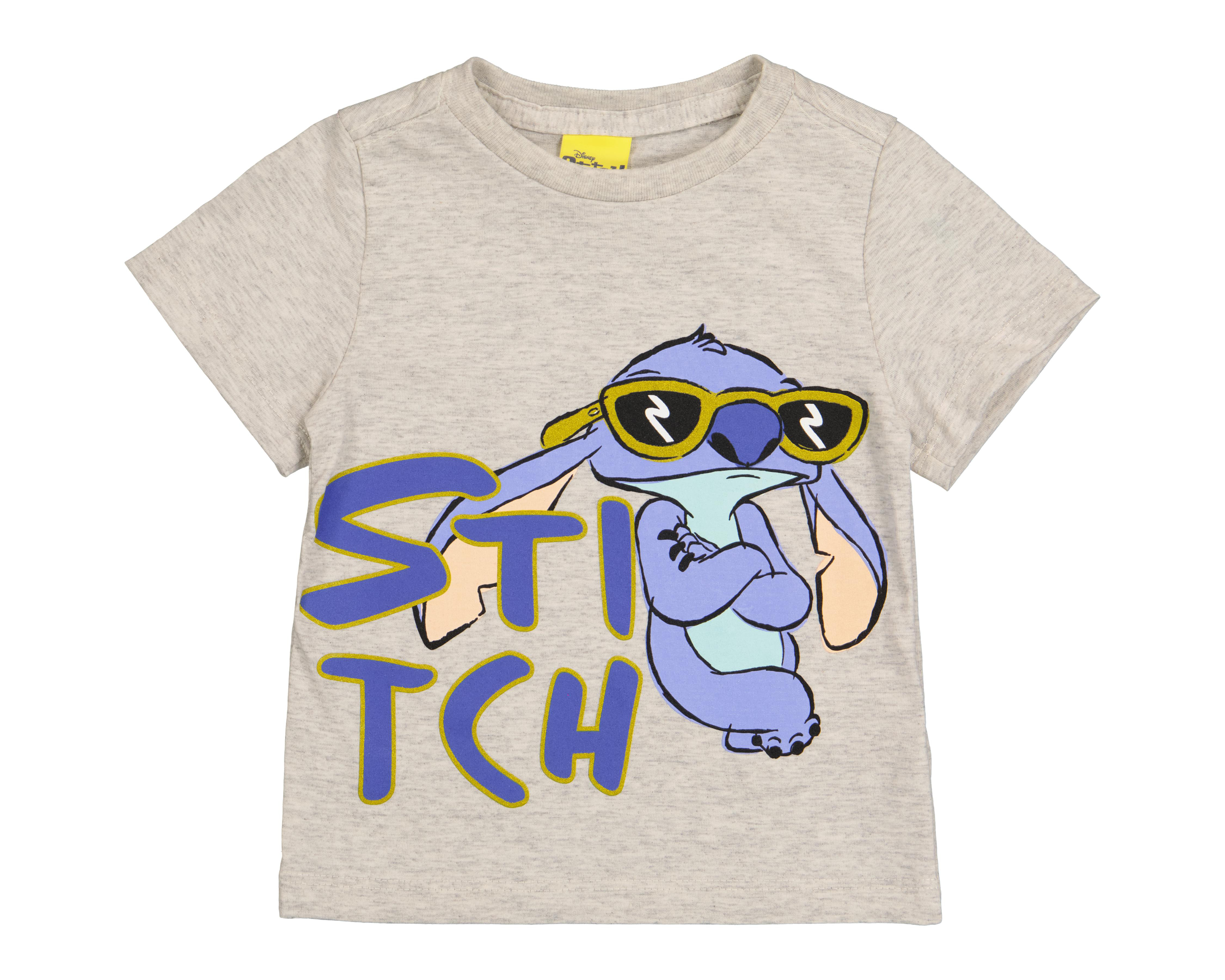 Foto 3 | Playera para Bebé Niño Disney Lilo & Stitch de Algodón 2 Piezas