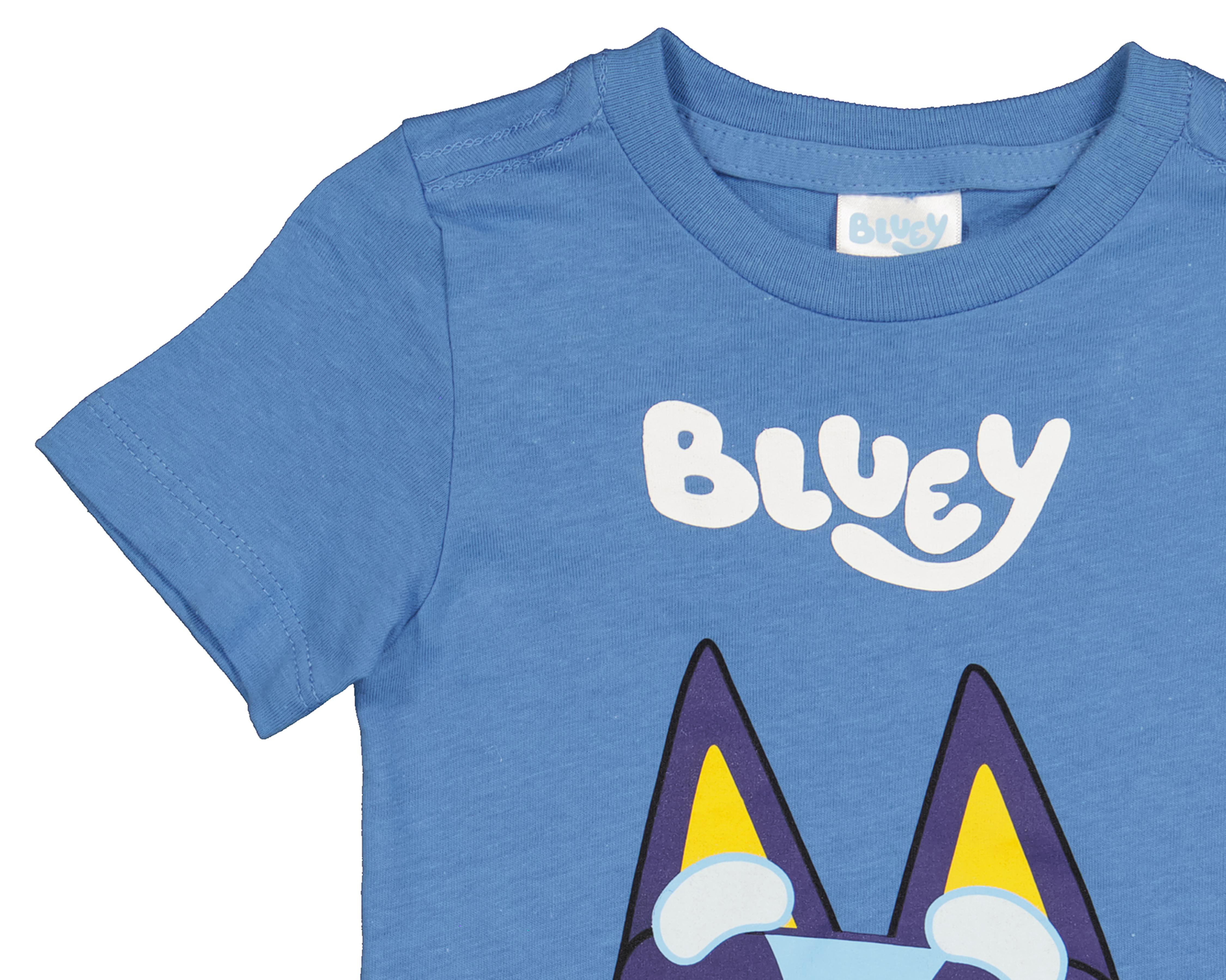Foto 4 | Conjunto para Bebé Niño Bluey de Algodón 2 Piezas