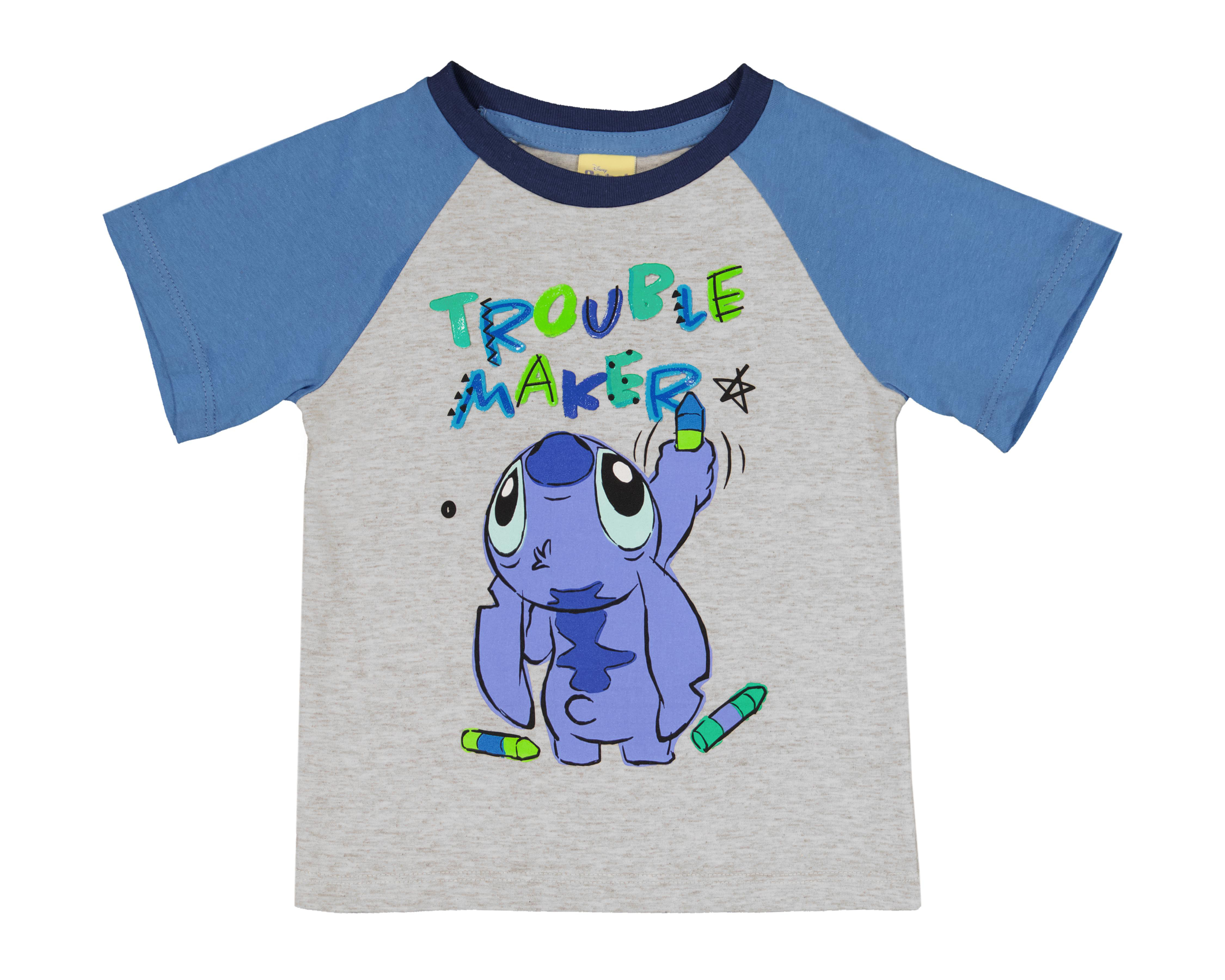 Foto 4 pulgar | Conjunto para Bebé Niño Disney Stitch 2 Piezas
