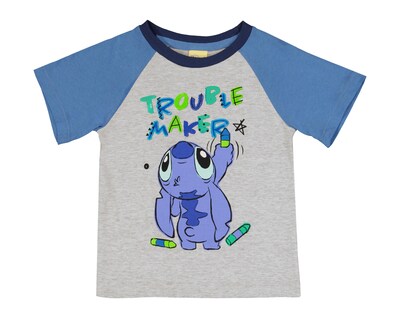 Foto 3 | Conjunto para Bebé Niño Disney Stitch 2 Piezas