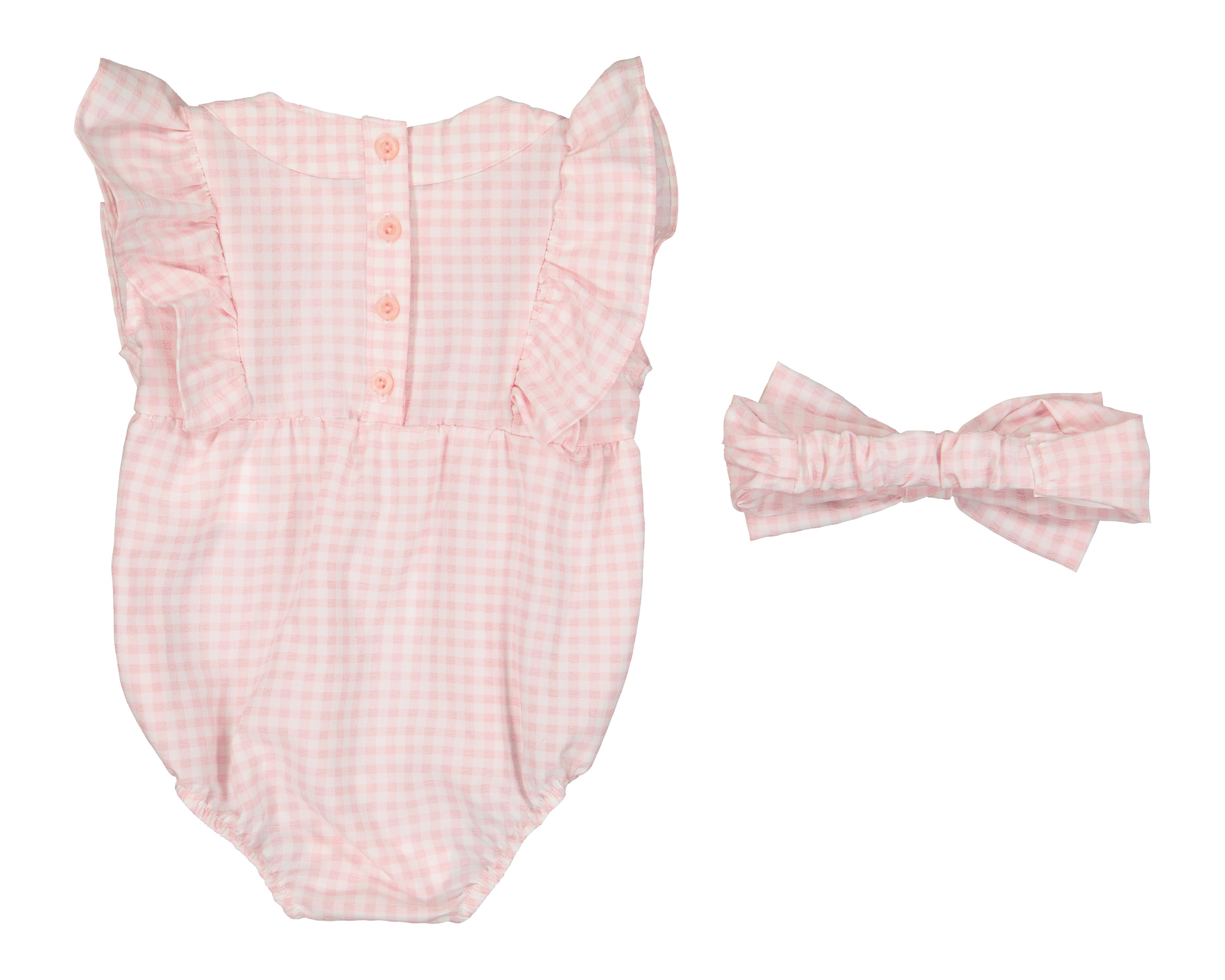 Foto 2 | Pañalero para Bebé Niña Baby Colors con Diadema