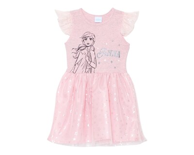 Foto 1 | Vestido para Bebé Niña Disney Frozen Rosa
