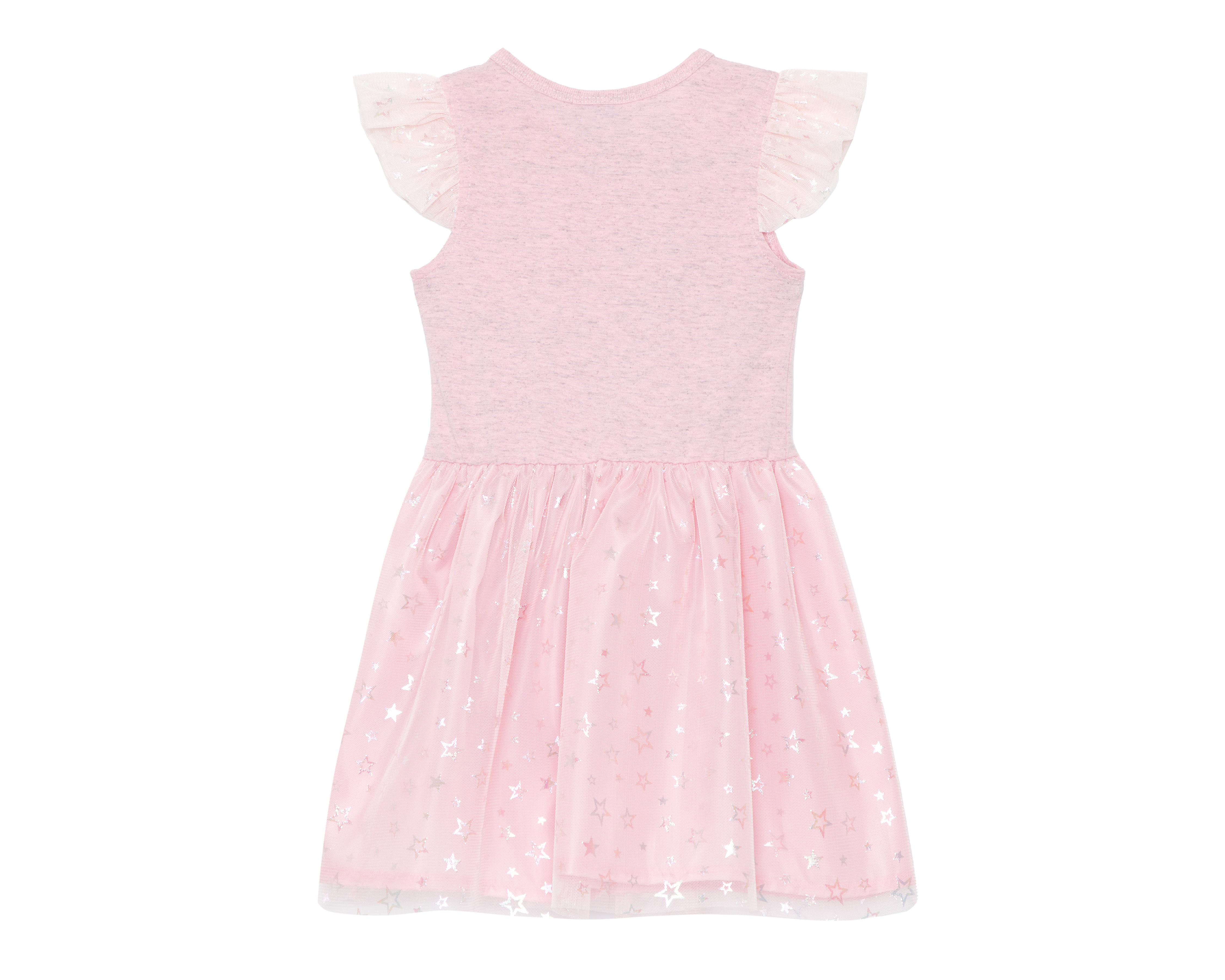Foto 2 | Vestido para Bebé Niña Disney Frozen Rosa