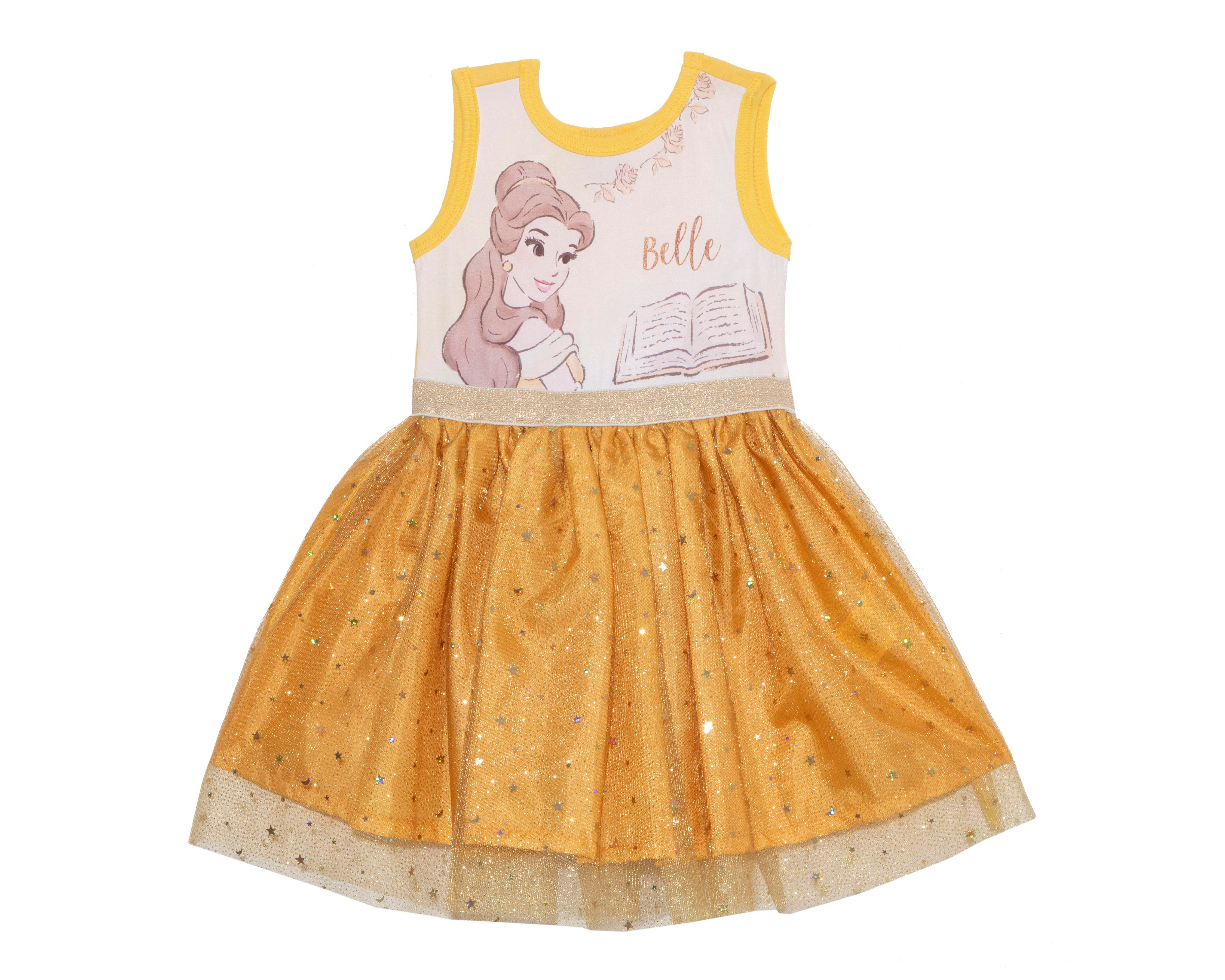 Foto 1 | Vestido Dorado Disney Baby para Niña