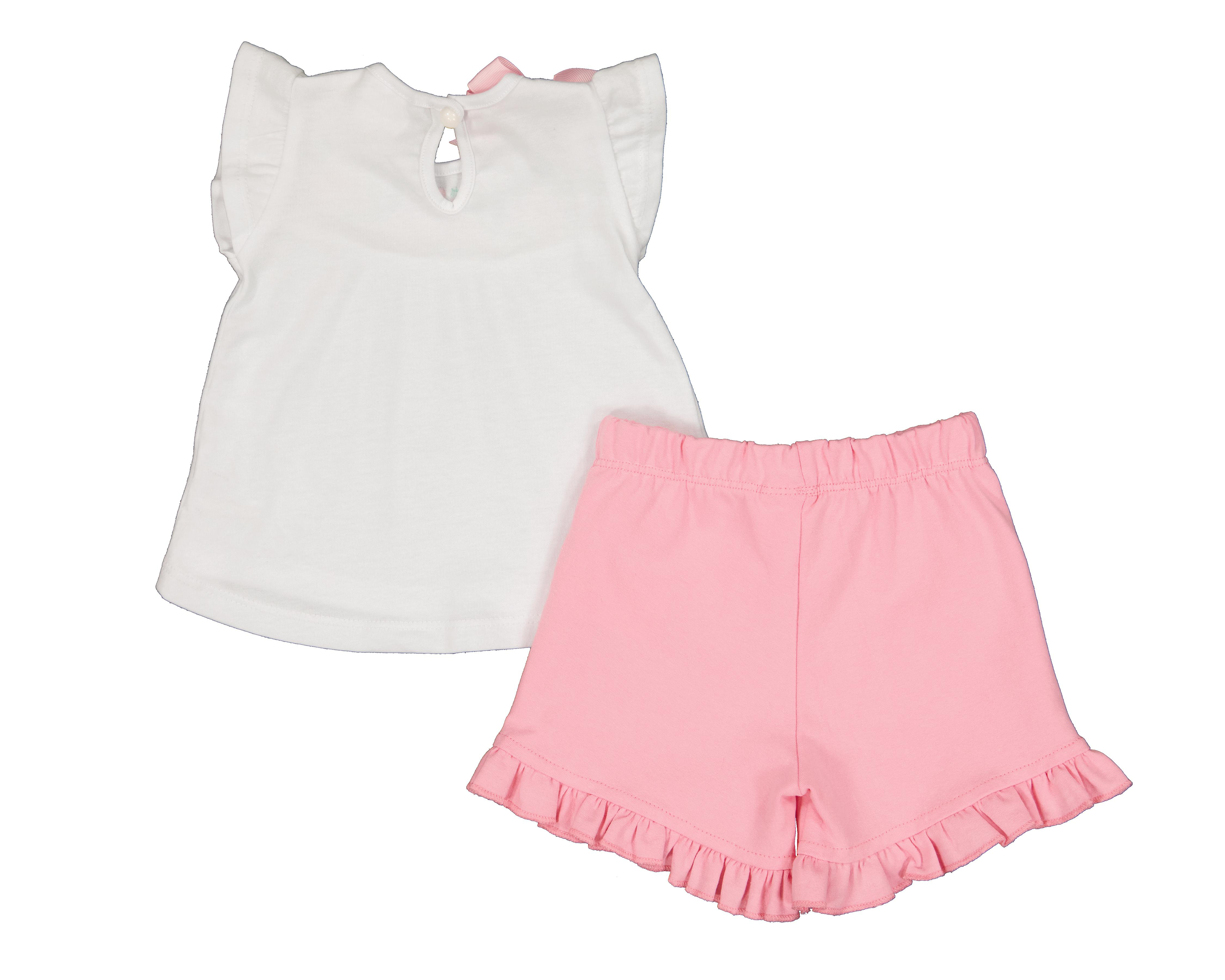 Foto 2 | Conjunto para Bebé Niña Baby Colors Rosa 2 Piezas