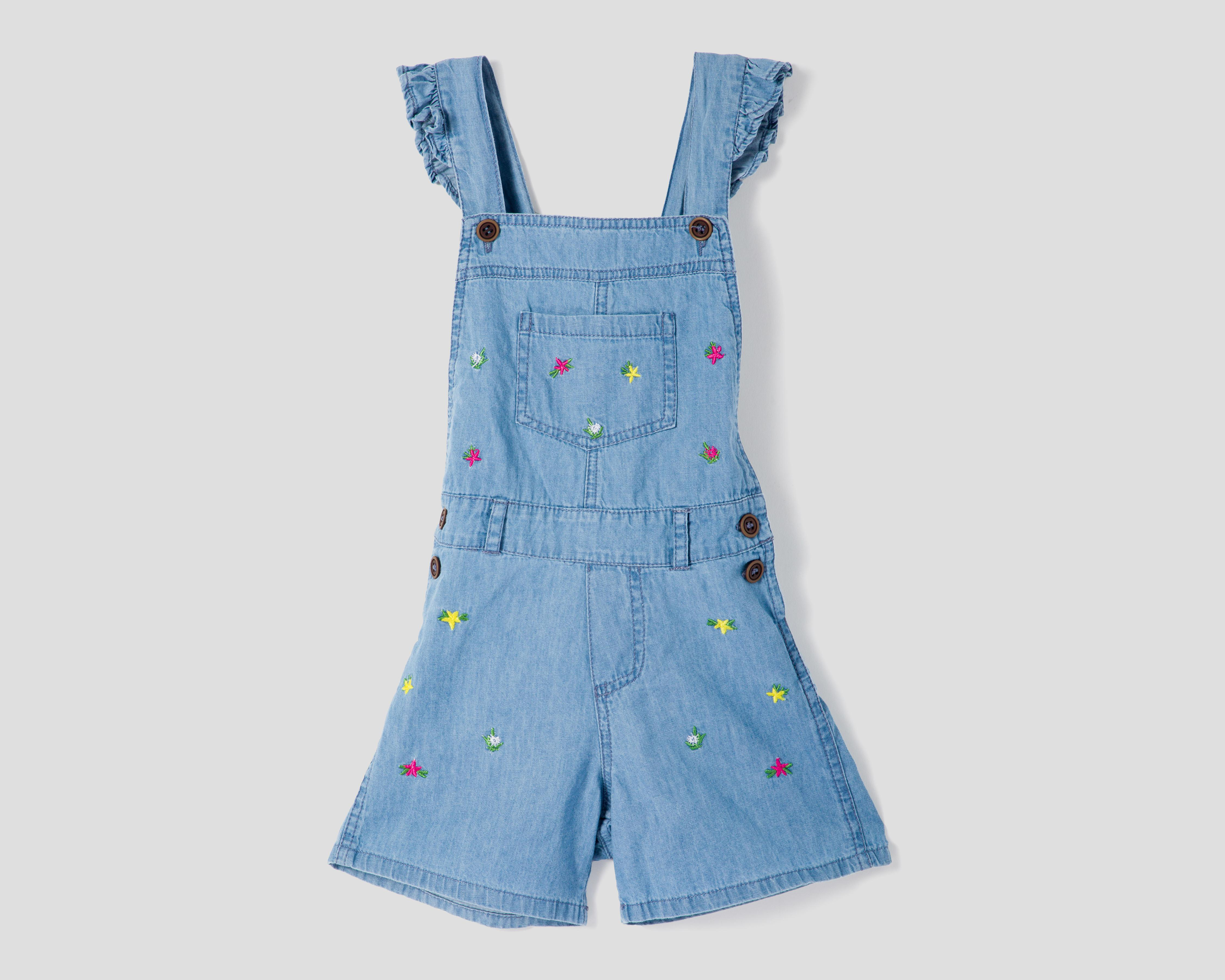 Foto 4 pulgar | Overol y Playera para Bebé Niña Baby Colors