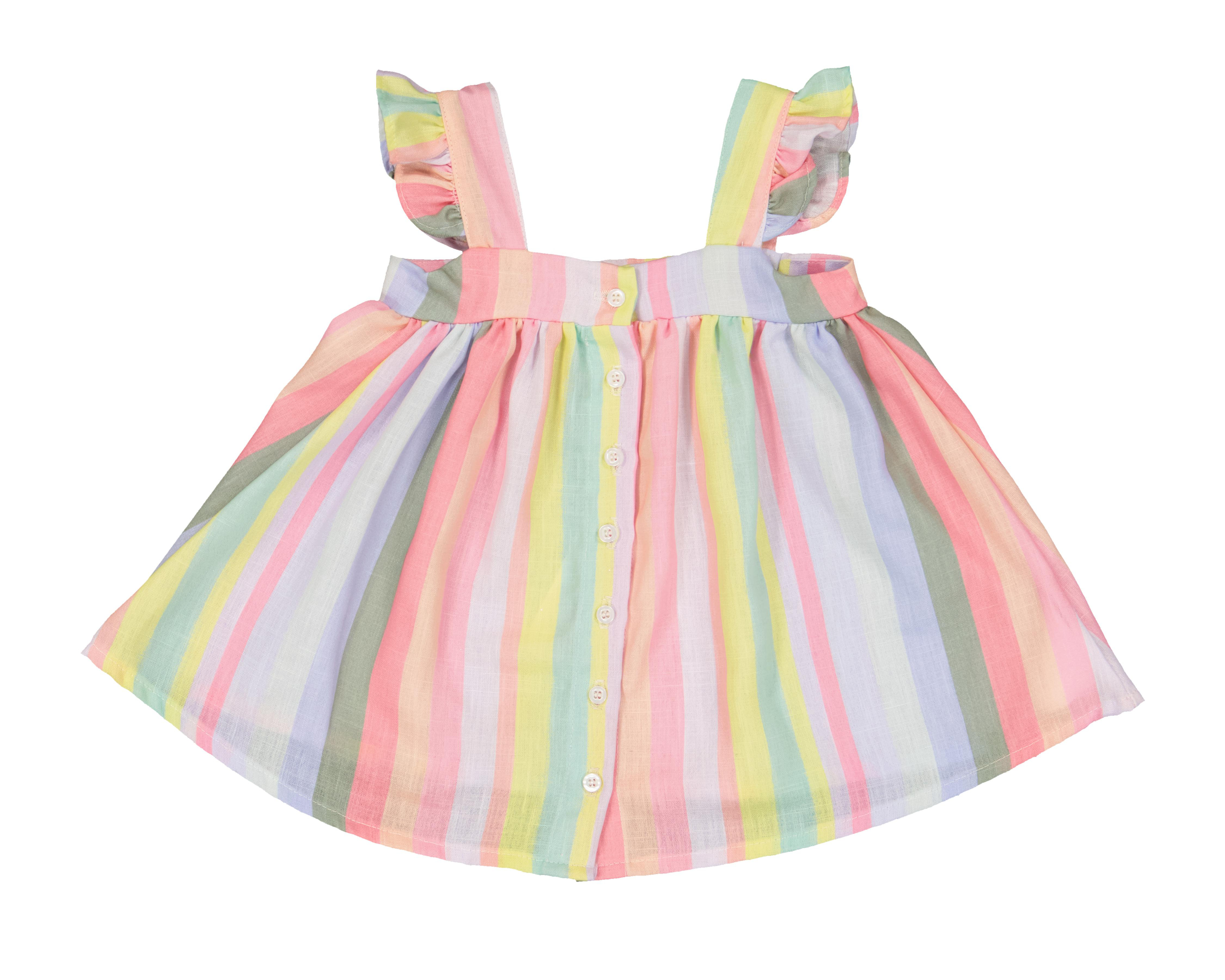 Foto 4 pulgar | Short y Blusa para Bebé Niña Baby Colors