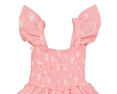 Foto 3 | Vestido para Bebé Niña Baby Colors de Algodón con Diadema