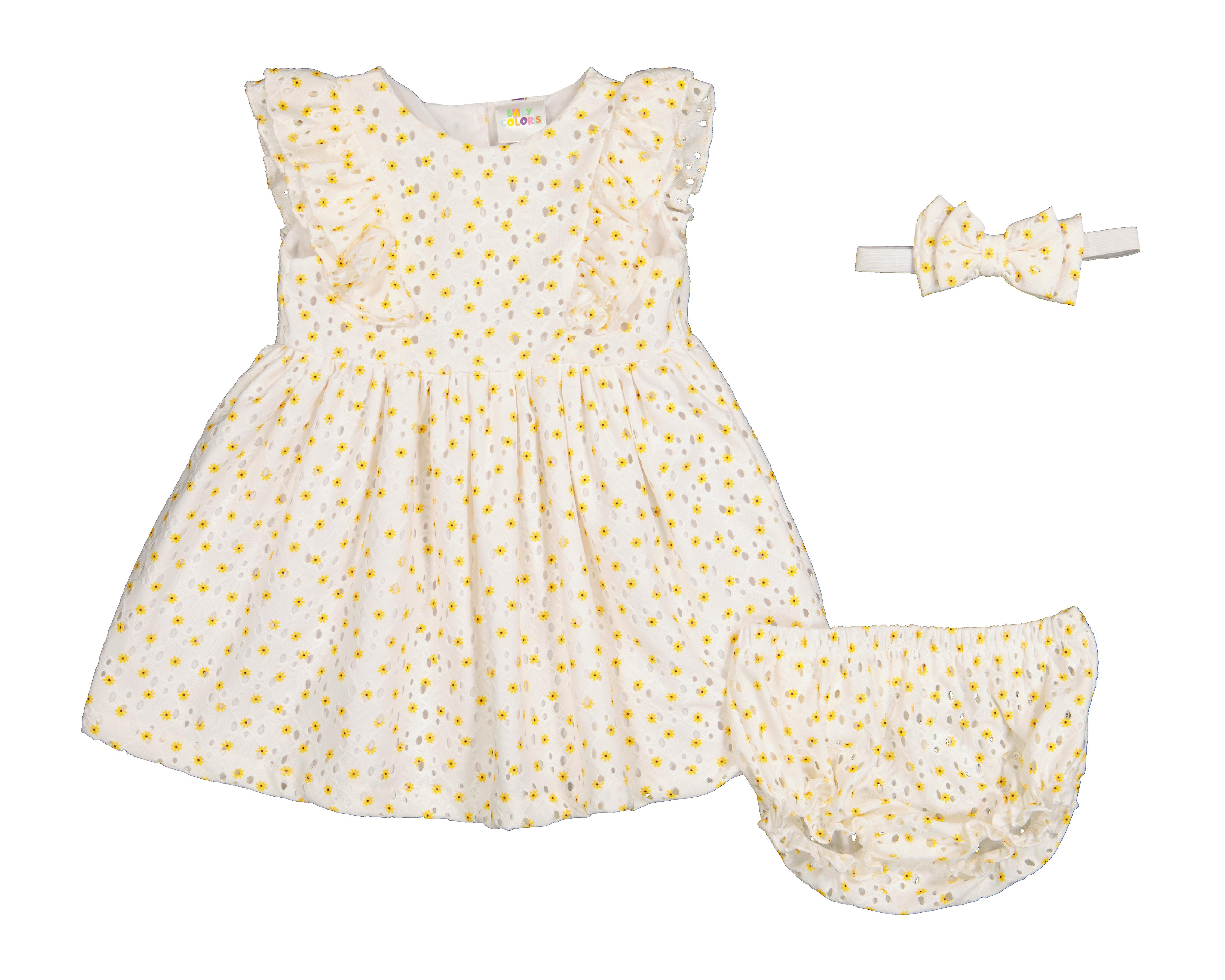 Foto 1 | Vestido para Bebé Niña Baby Colors con Calzón y Tiara