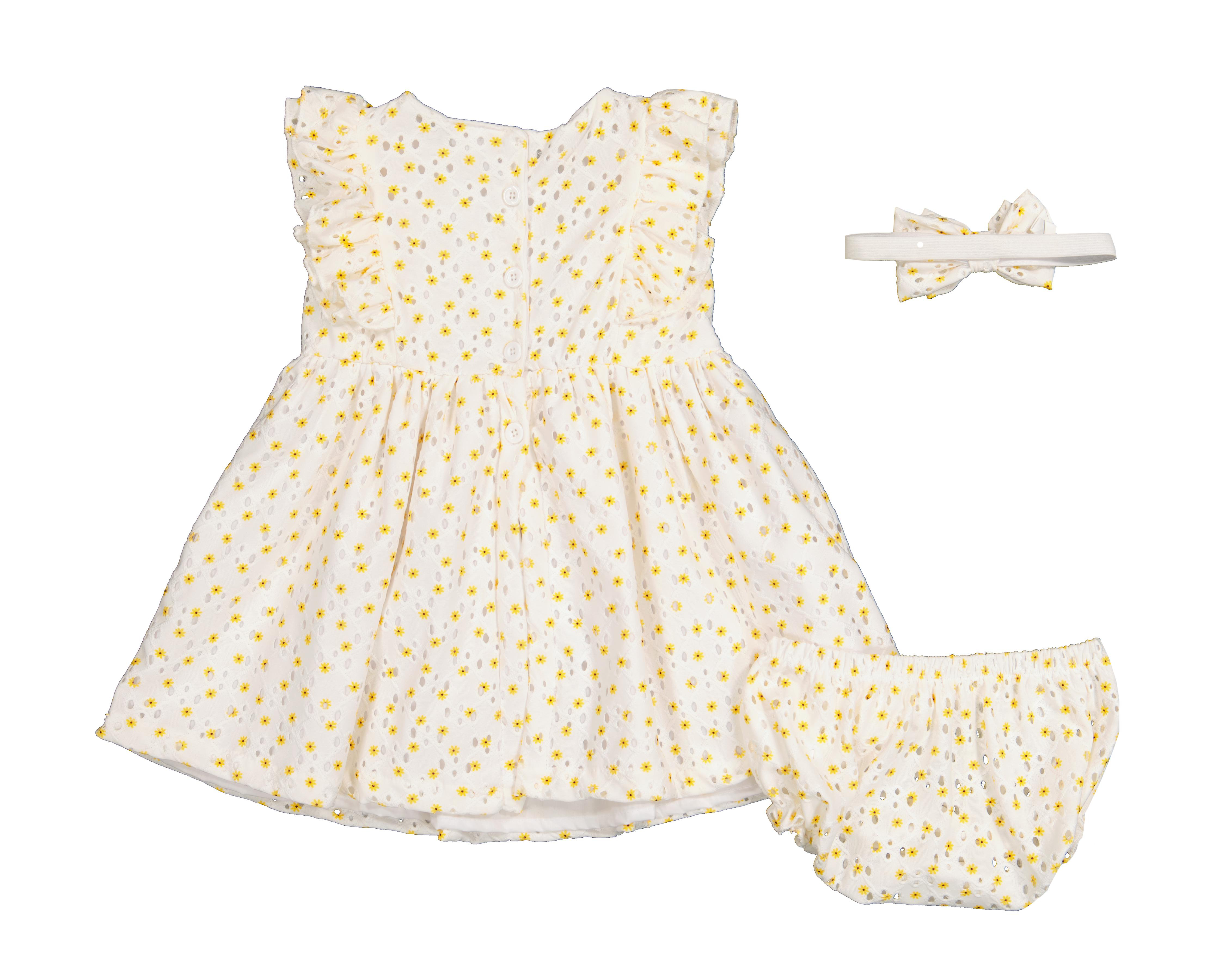 Foto 2 | Vestido para Bebé Niña Baby Colors con Calzón y Tiara