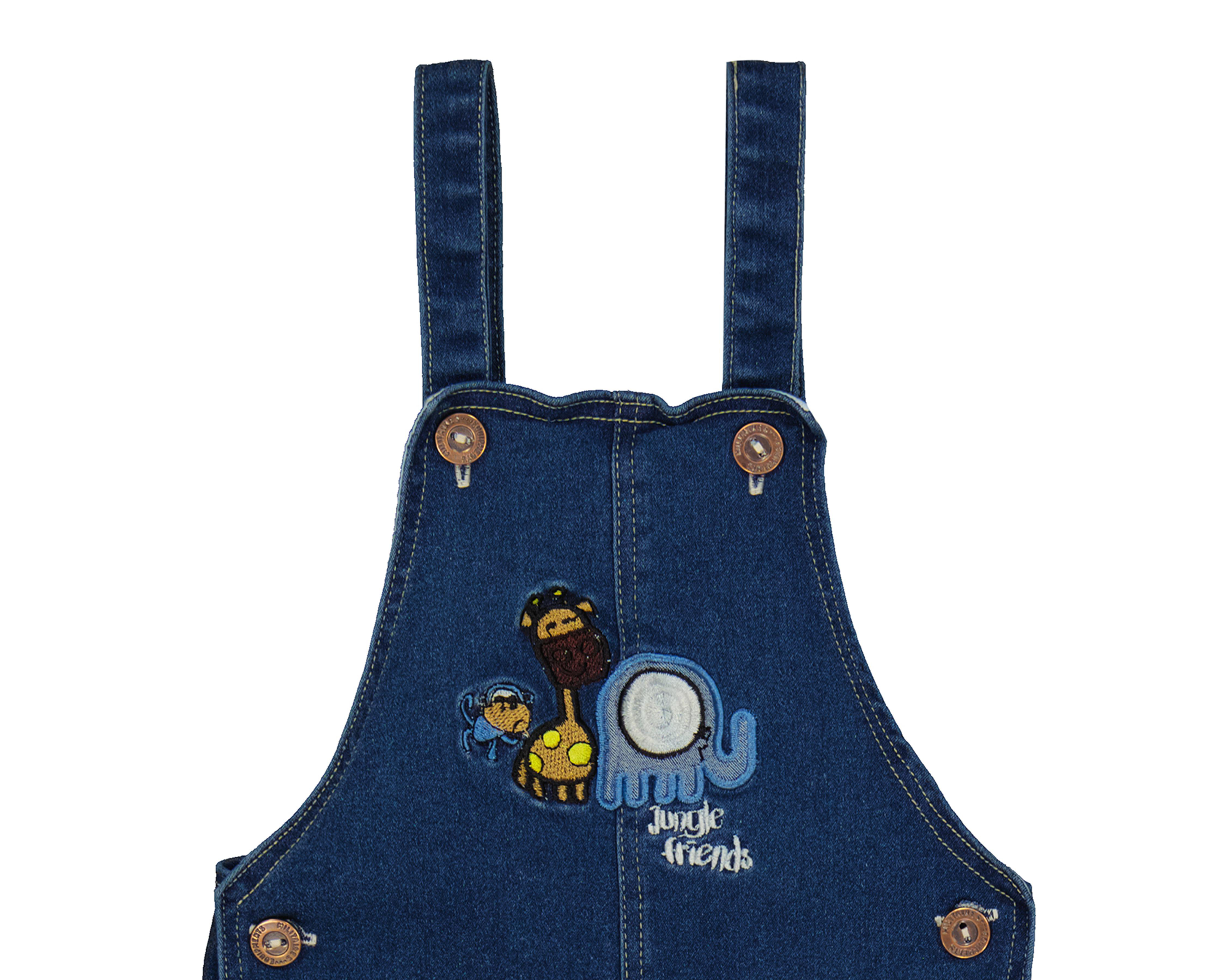 Foto 4 pulgar | Jumper y Pañalero para Bebé Niño Baby Colors